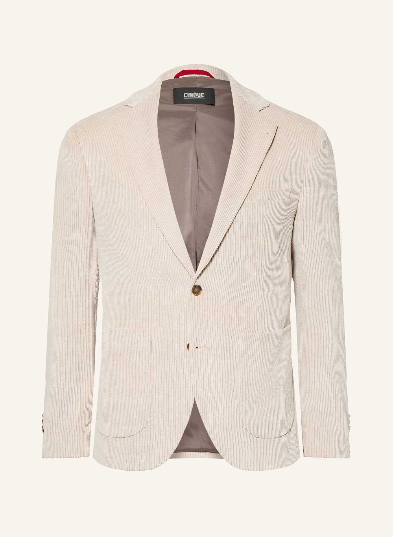 CINQUE CIDATI Regular Fit Corduroy Suit Jacket: 22 hellbraun