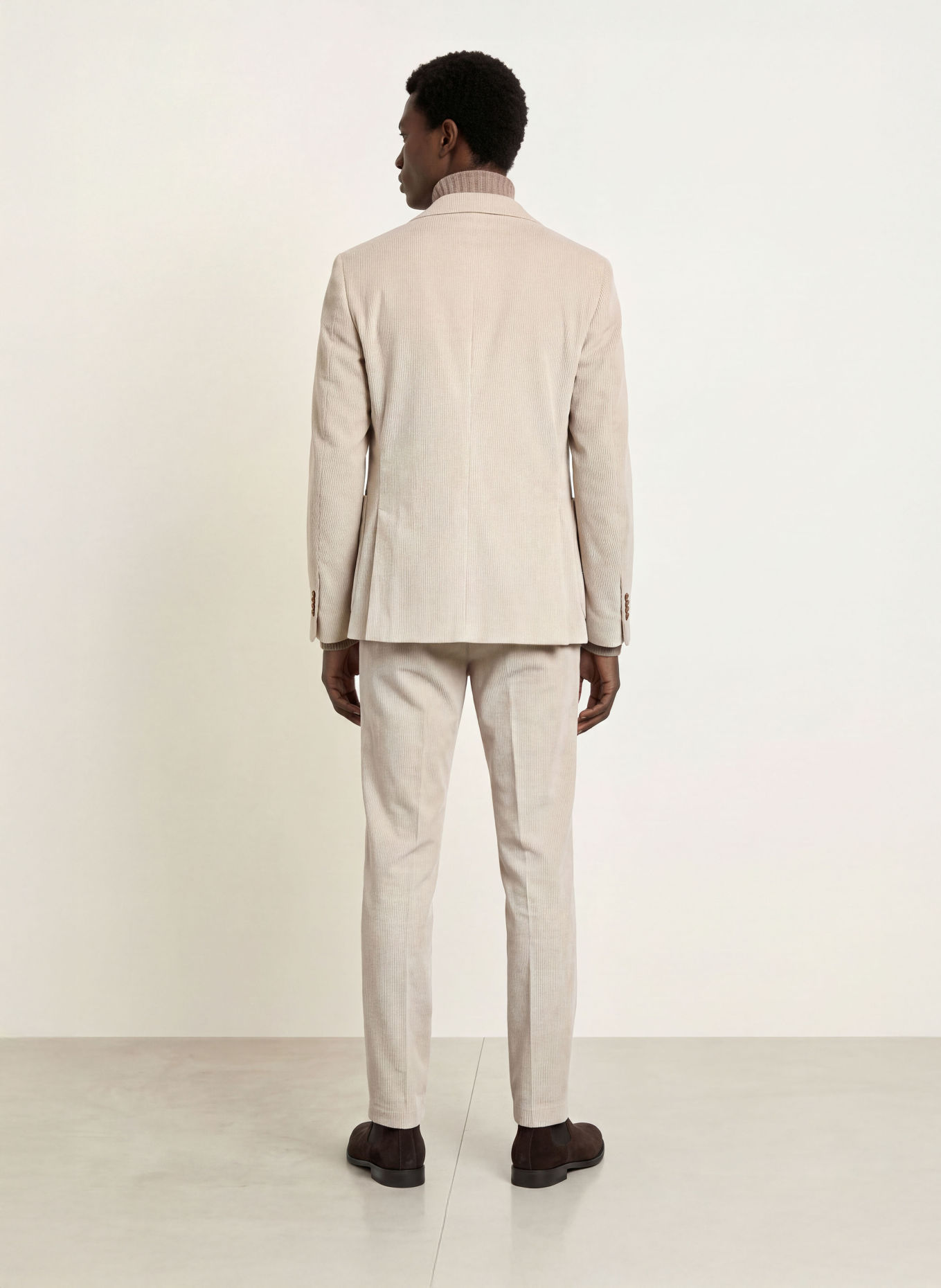 CINQUE CIDATI Regular Fit Corduroy Suit Jacket: 22 hellbraun