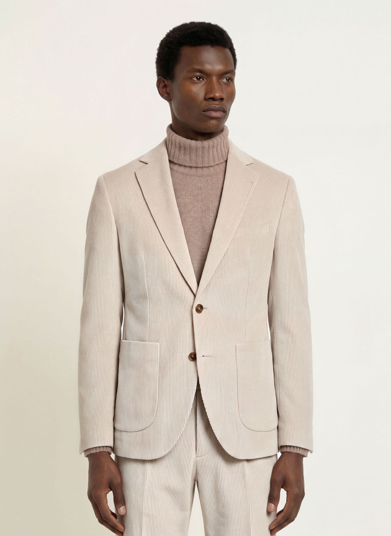 CINQUE CIDATI Regular Fit Corduroy Suit Jacket: 22 hellbraun