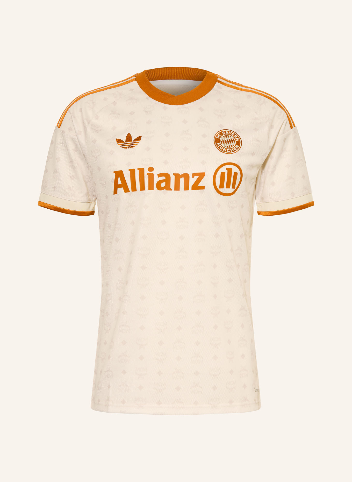 adidas Trikot: CREME / GOLD