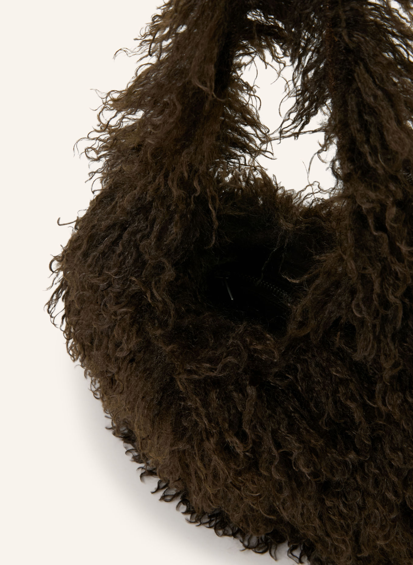 STUDIO AR Sac épaule: MARRON FONCÉ