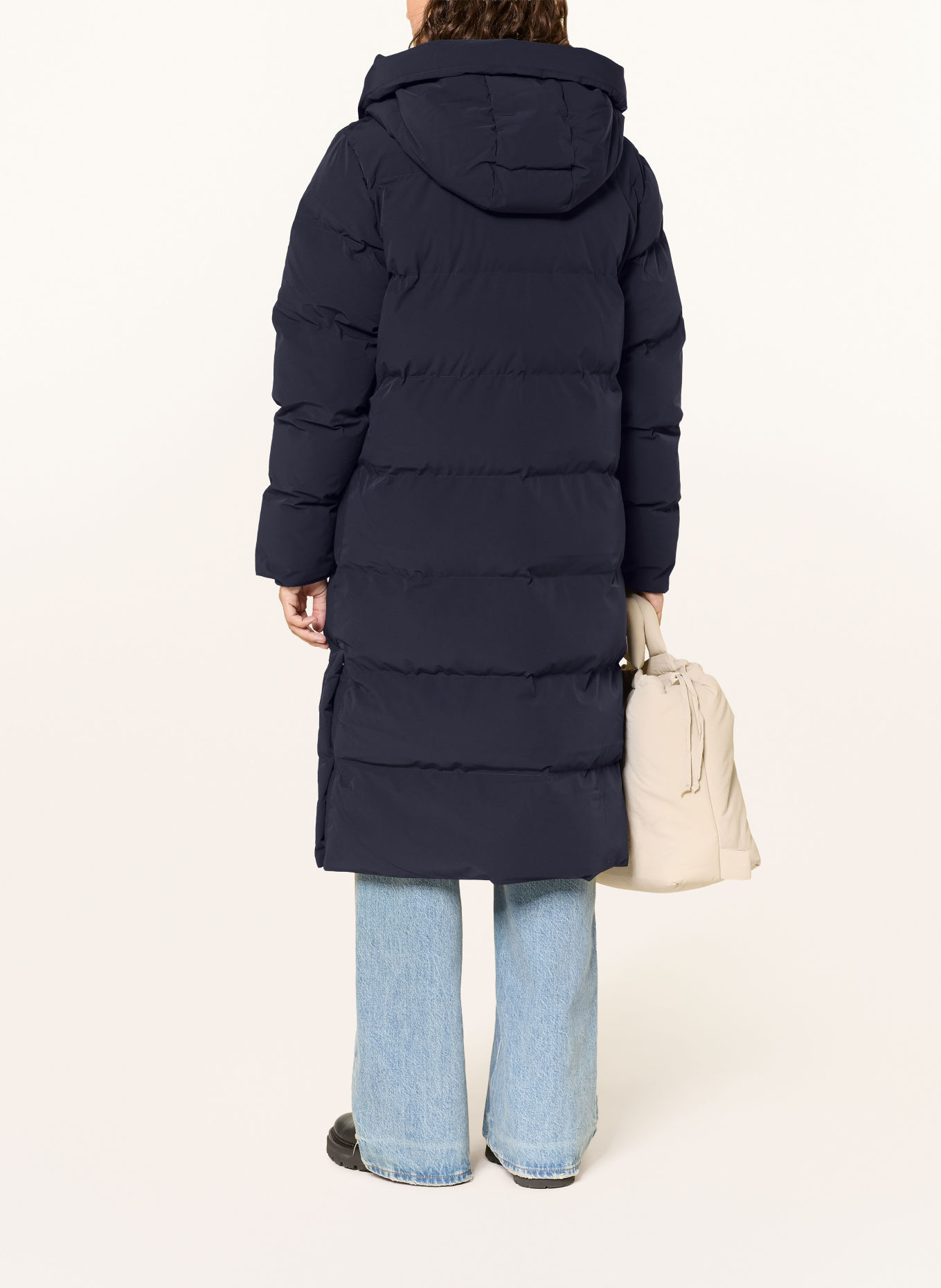 IQ STUDIO Quilted coat: DARK BLUE