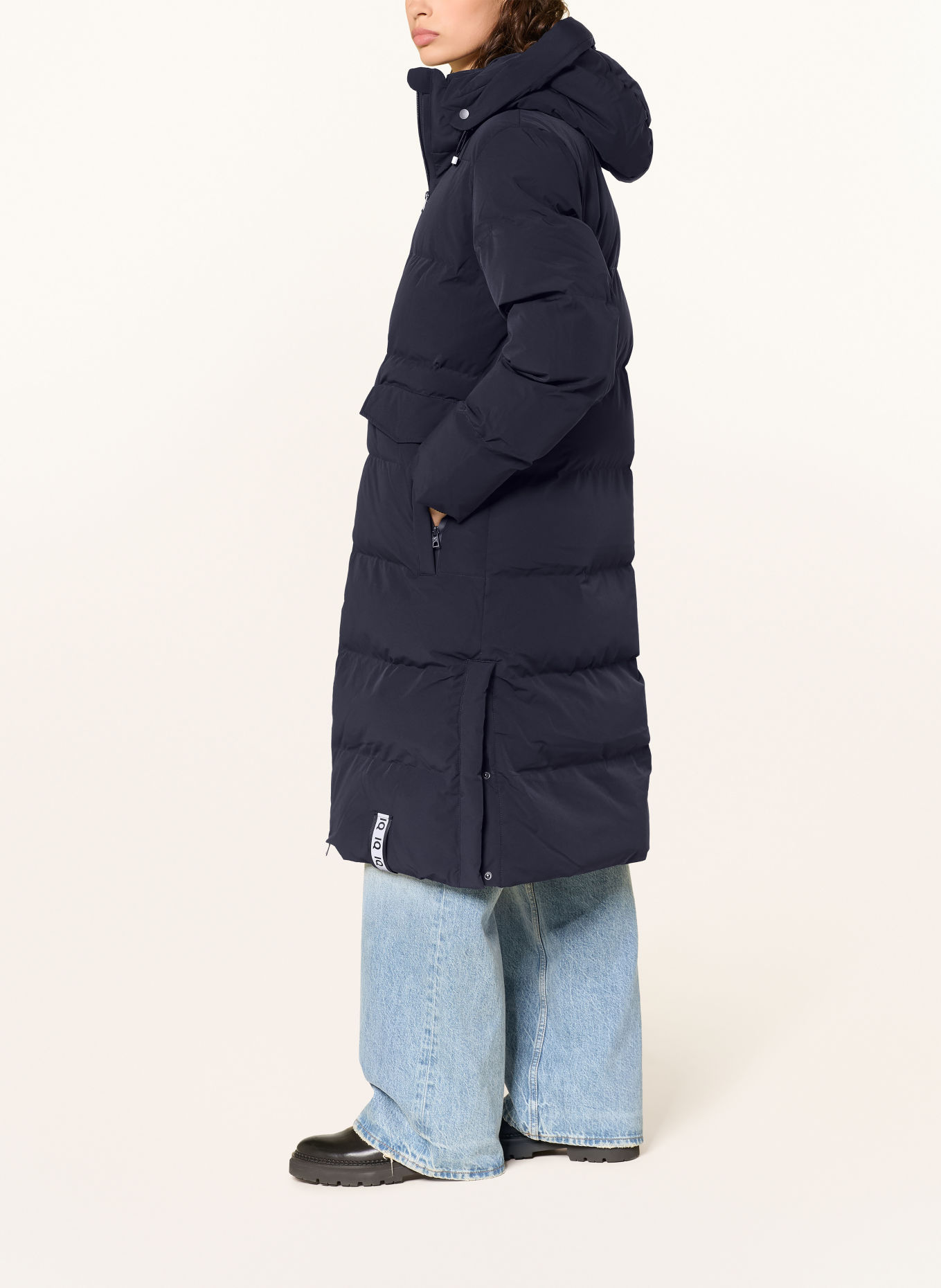 IQ STUDIO Quilted coat: DARK BLUE