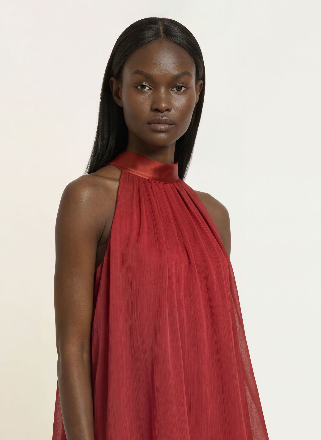 PESERICO Blouse: RED