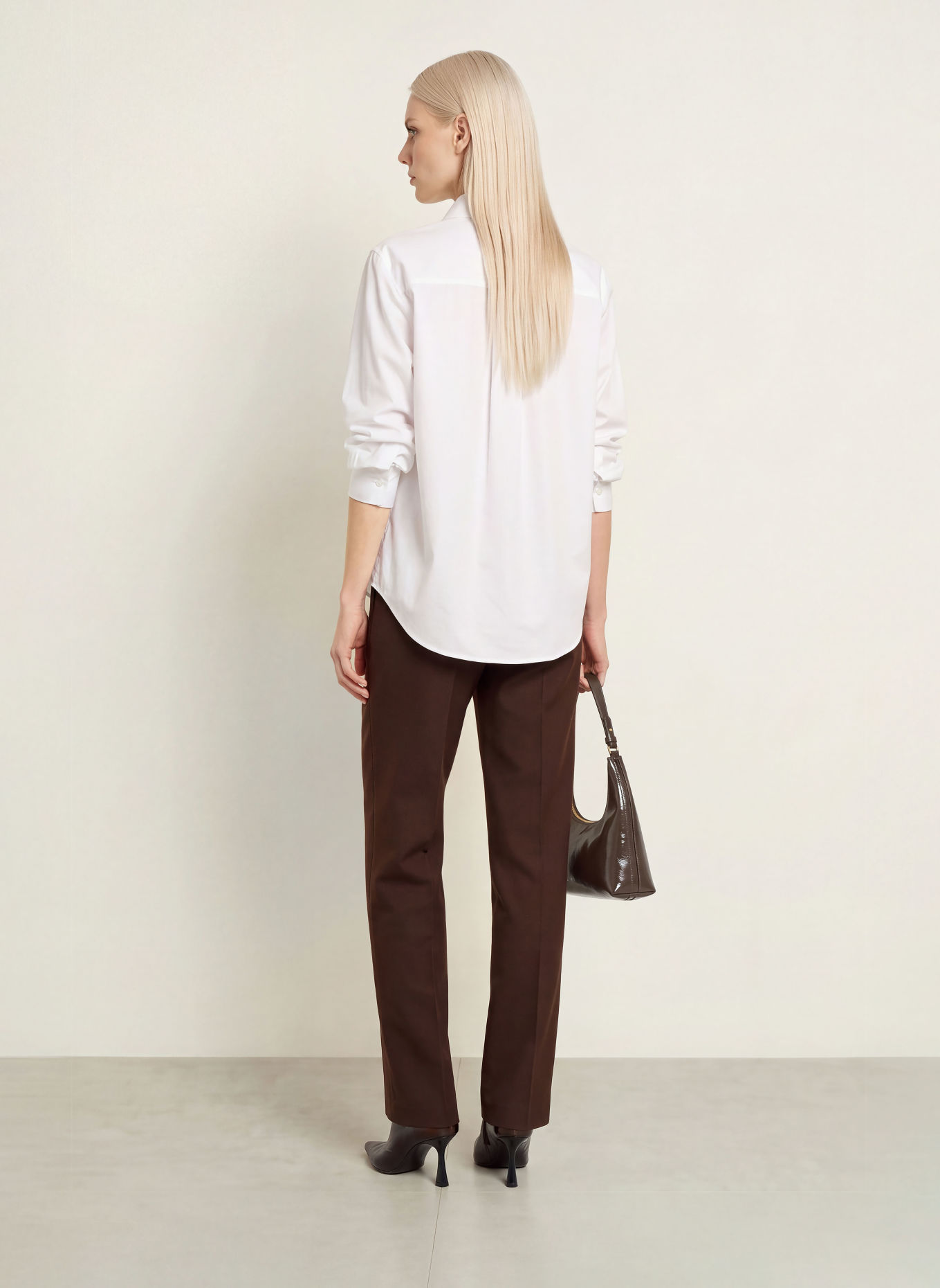 JOOP! Marlenehose PEEKY: DUNKELBRAUN