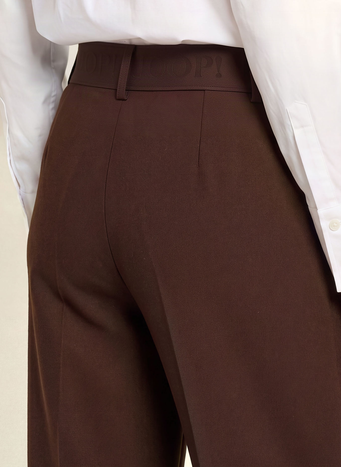 JOOP! Marlenehose PEEKY: DUNKELBRAUN