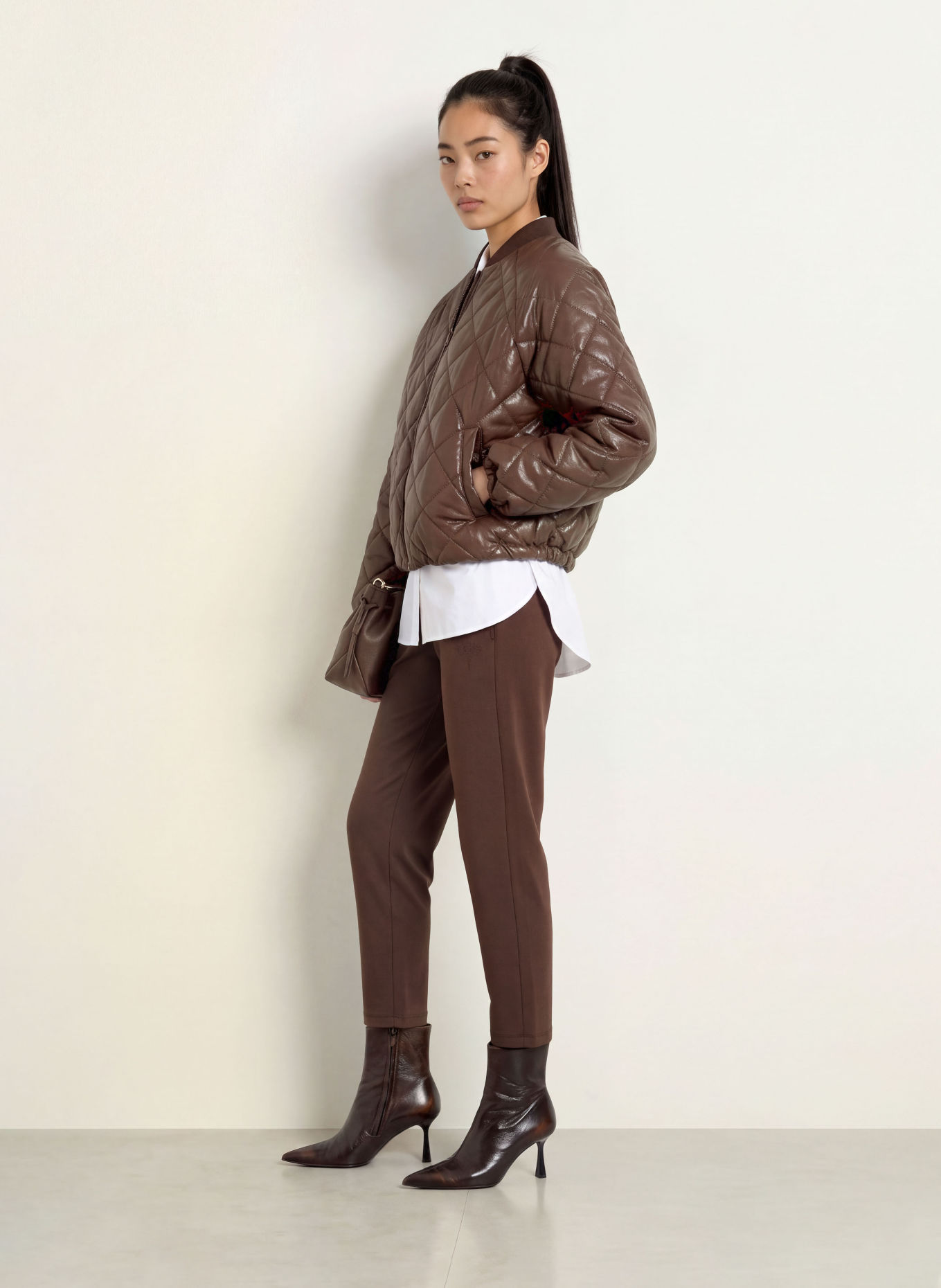 JOOP! TALDIA Sweatpants: DARK BROWN