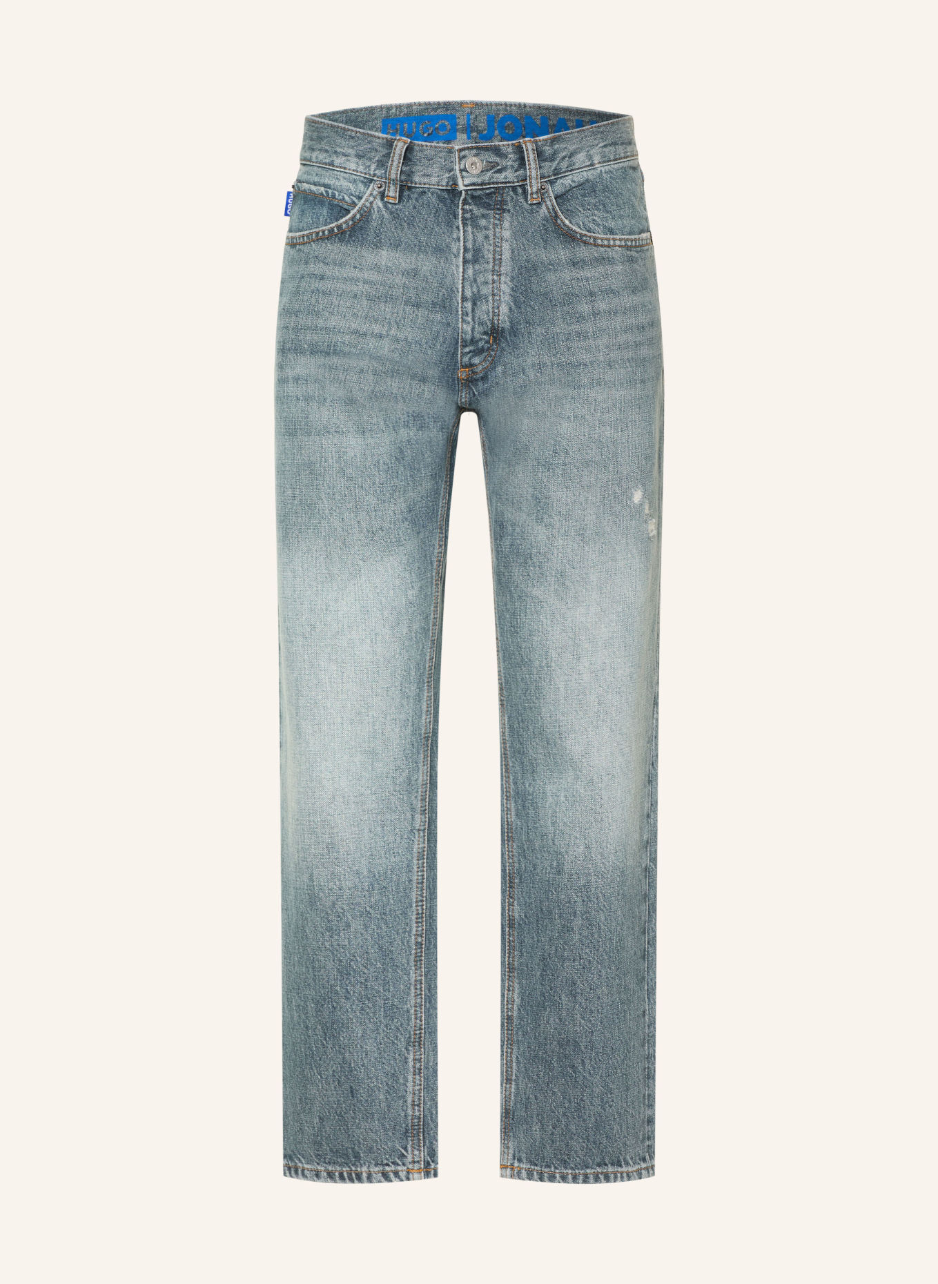HUGO JONAH Straight-Fit Jeans: 410 NAVY