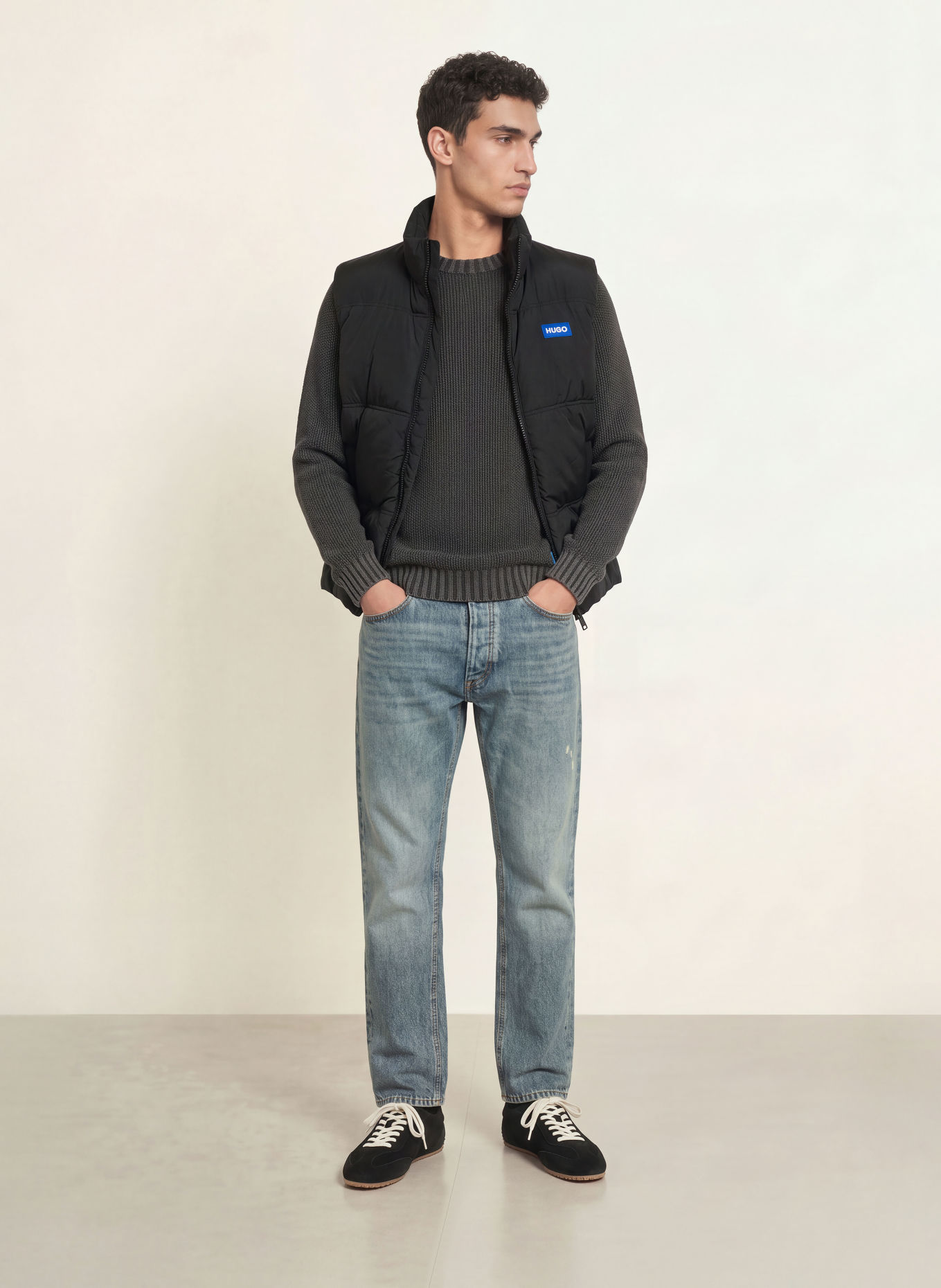 HUGO JONAH Straight-Fit Jeans: 410 NAVY