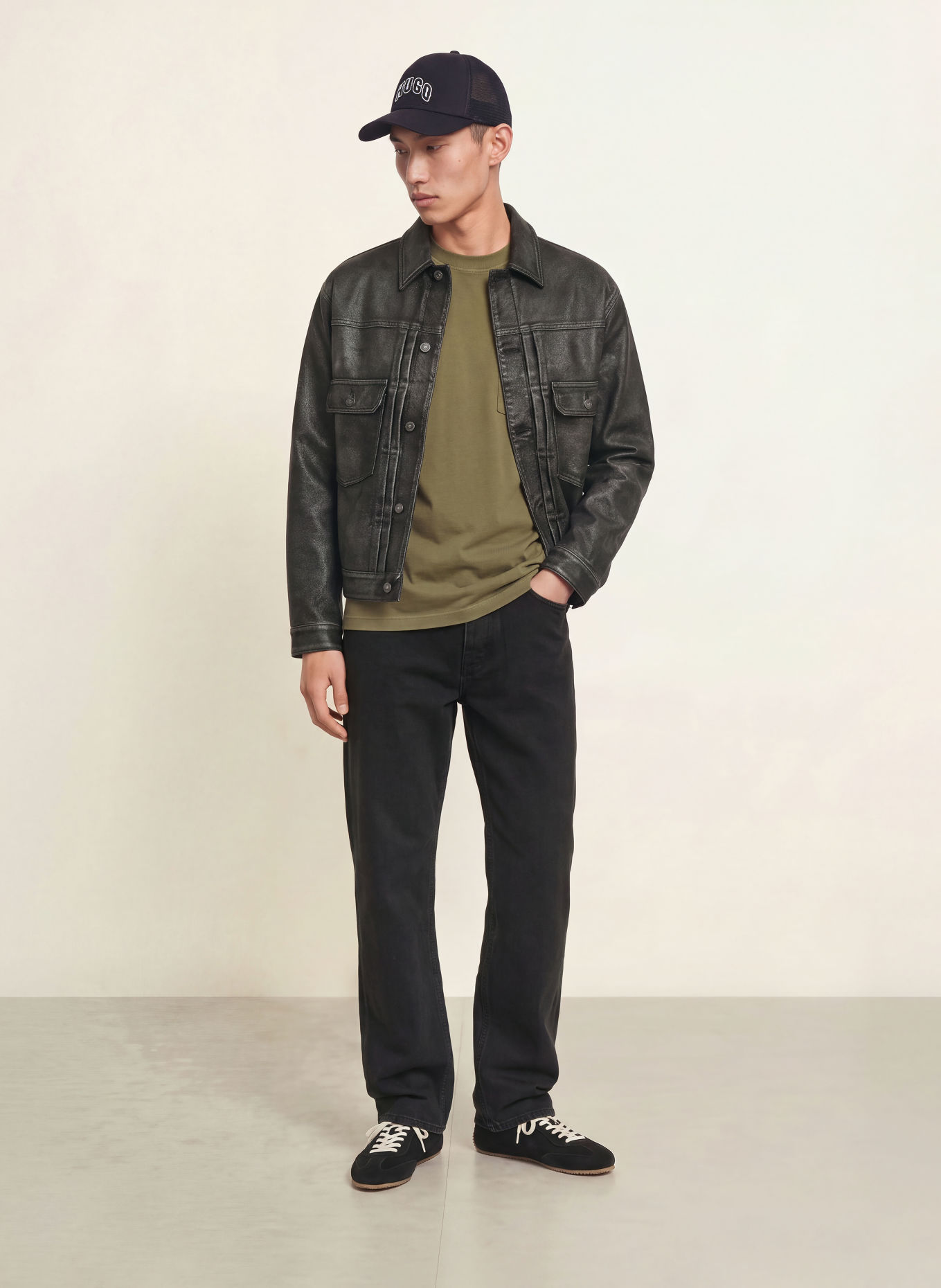 HUGO Jeans JONAH Straight Fit: 004 BLACK