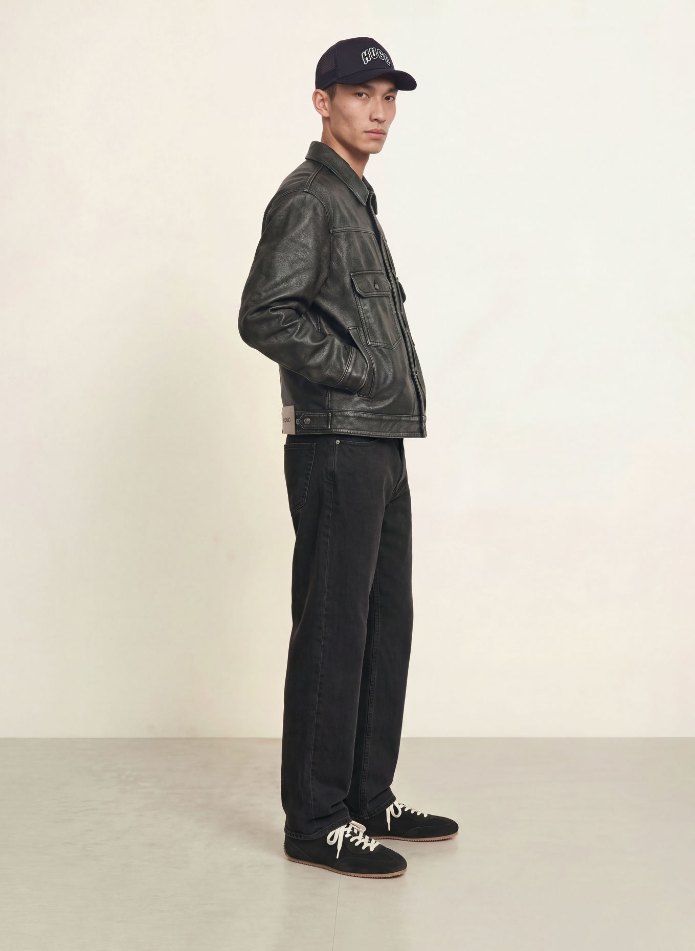 HUGO Jeans JONAH Straight Fit: 004 BLACK