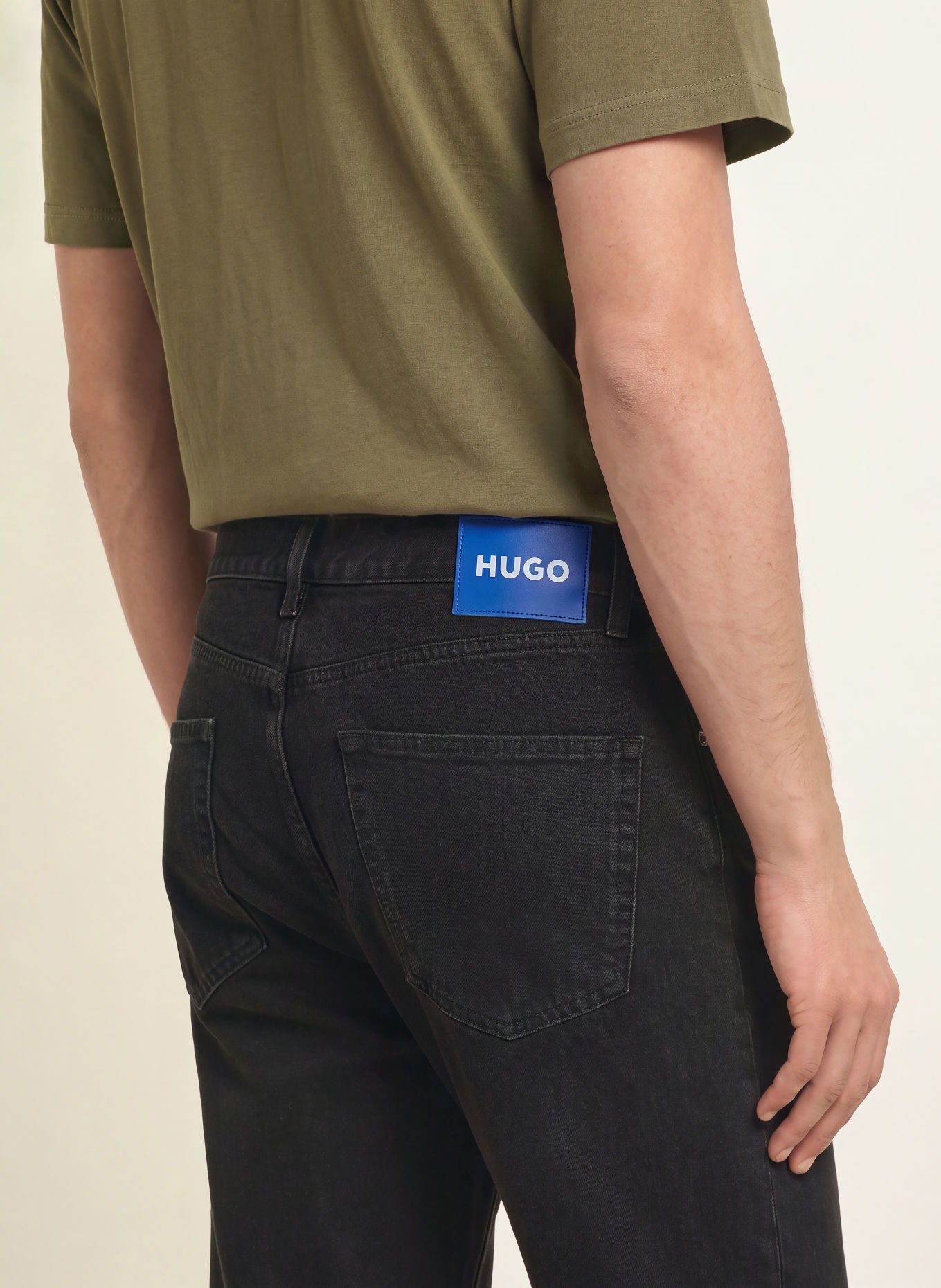 HUGO Jeans JONAH Straight Fit: 004 BLACK