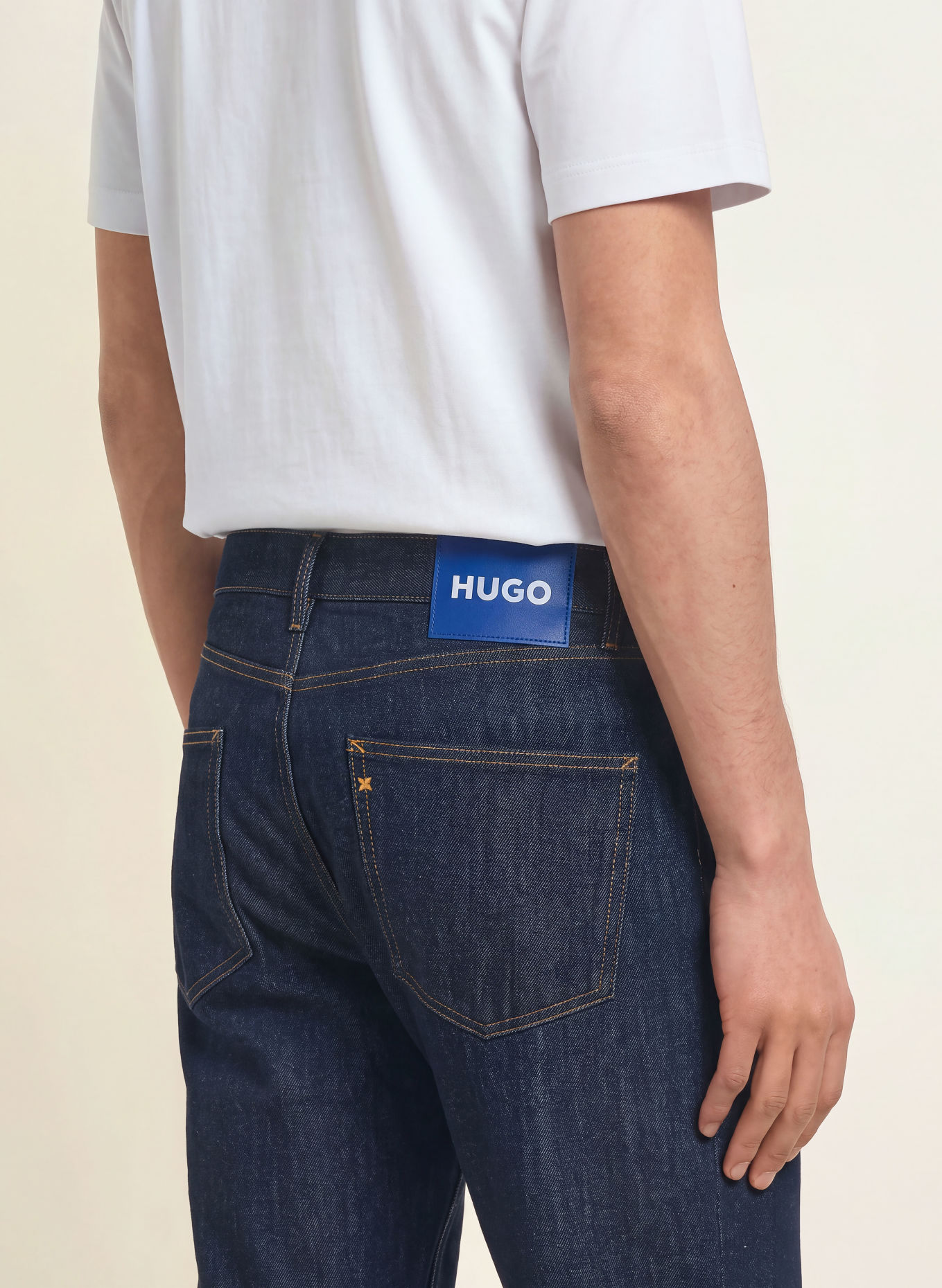 HUGO Hose JONAH Straight Fit: 403 DARK BLUE