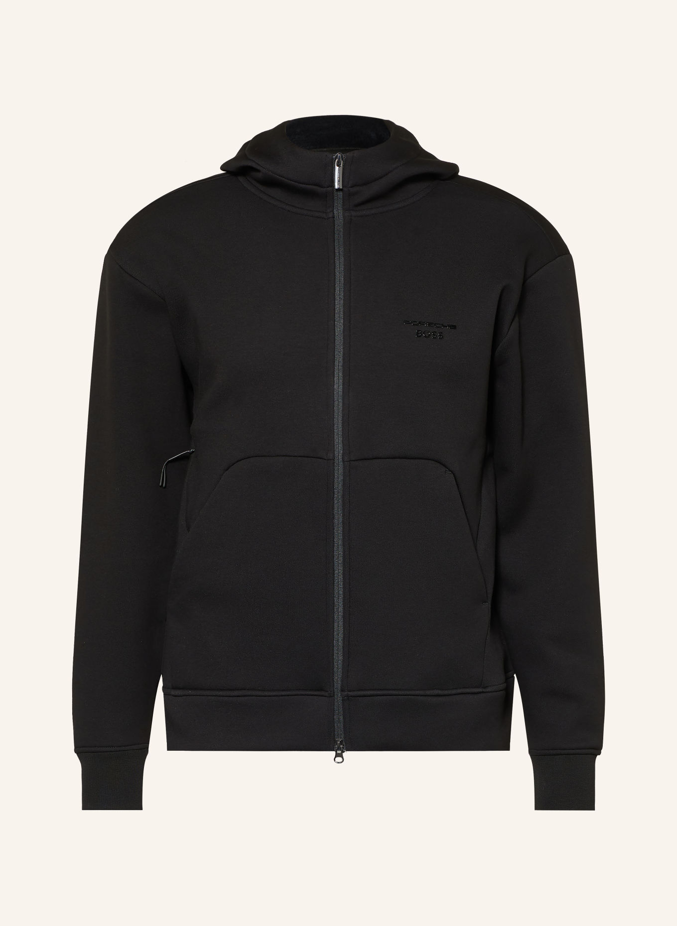 BOSS Sweatjacke ICONS70: SCHWARZ