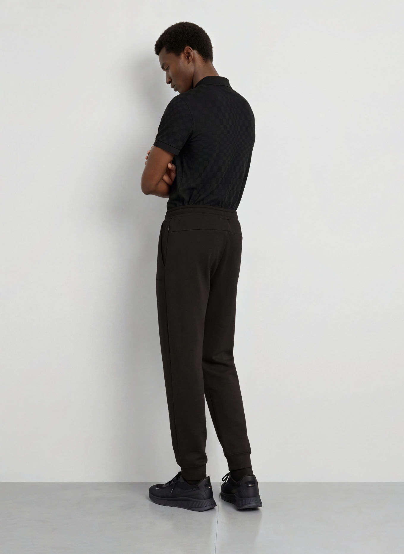 BOSS Sweatpants ICONS70: SCHWARZ