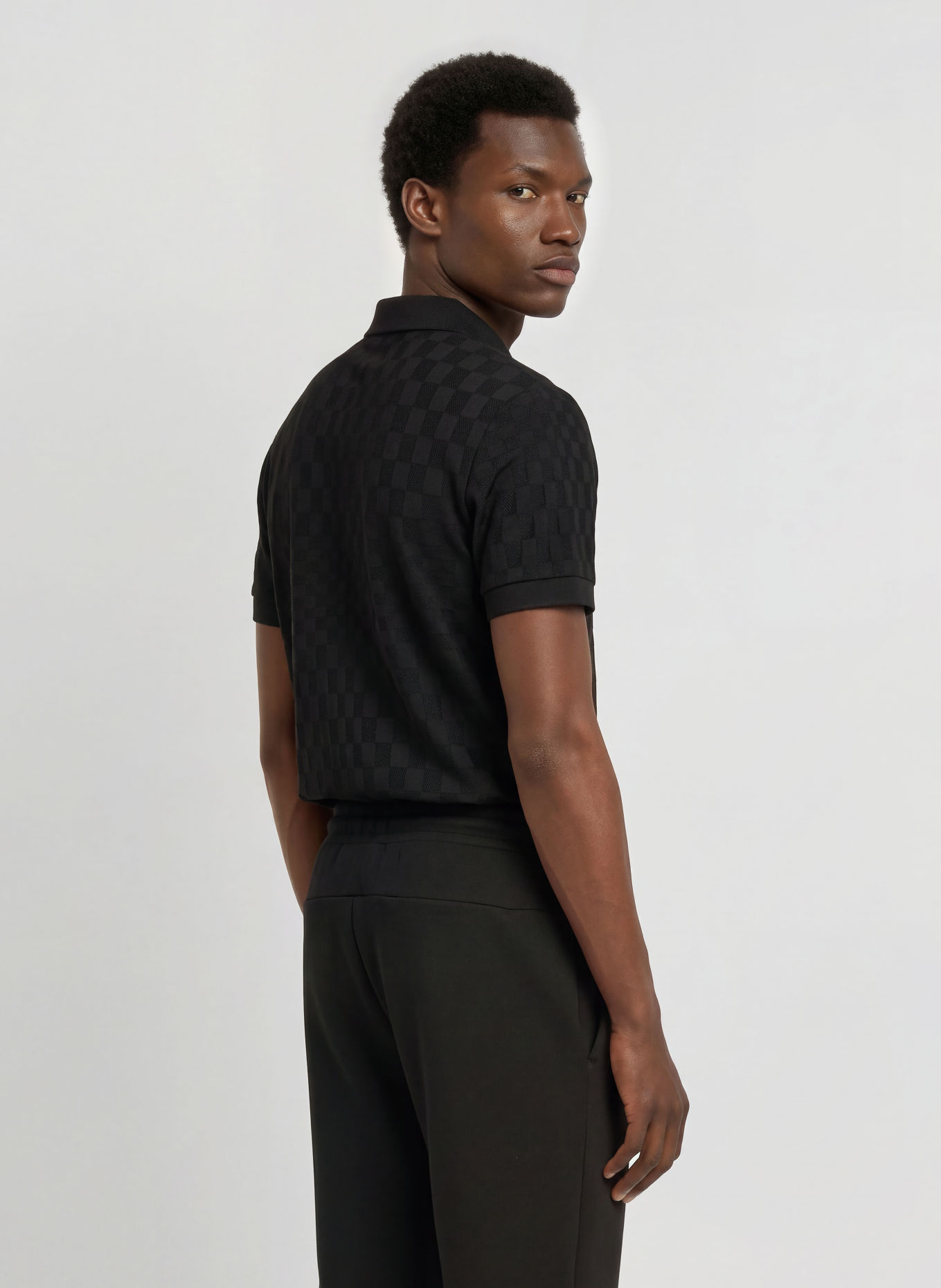 BOSS Jersey-poloshirt ICONS70 Regular Fit: ZWART