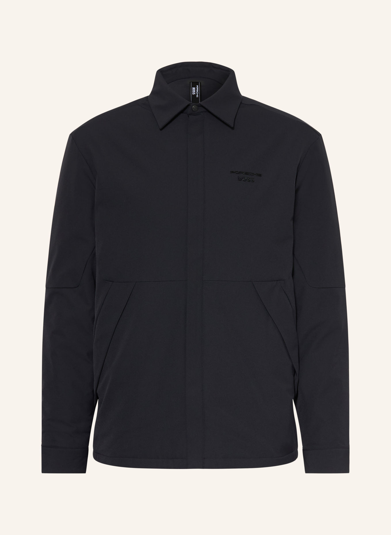 BOSS Overjacket ICONS70: SCHWARZ