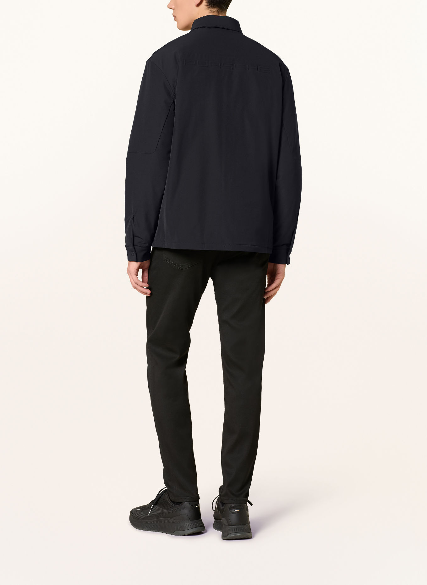 BOSS Overjacket ICONS70: SCHWARZ