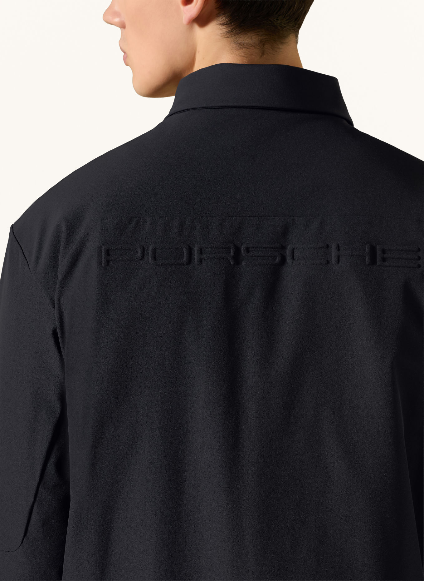 BOSS Overjacket ICONS70: SCHWARZ