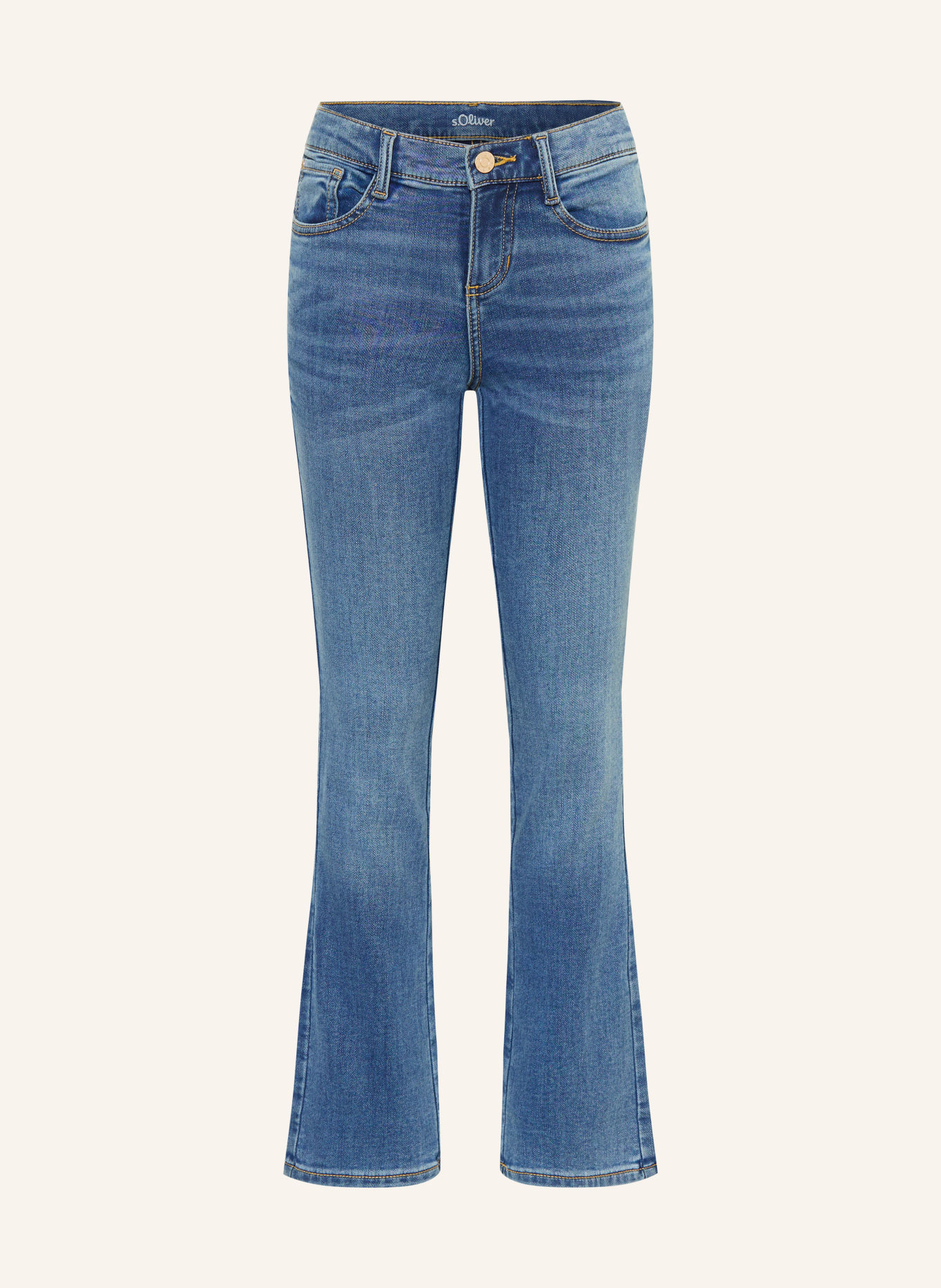 s.Oliver RED Jeans med utsvängd passform: 56Z2 BLUE