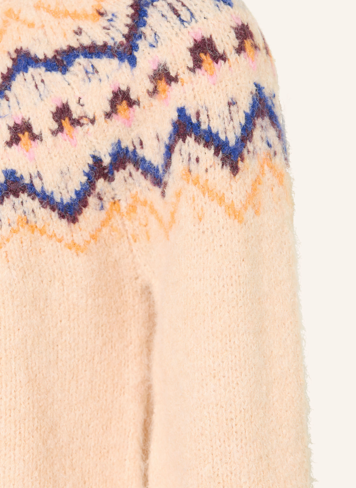 s.Oliver RED Pull: ORANGE CLAIR / LILAS FONCÉ / BLEU