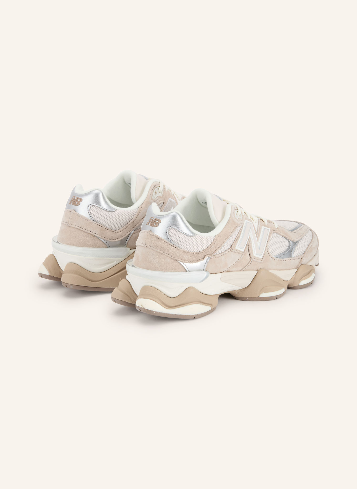 new balance Sneakers 9060: BEIGE / ZILVER / LICHTGRIJS