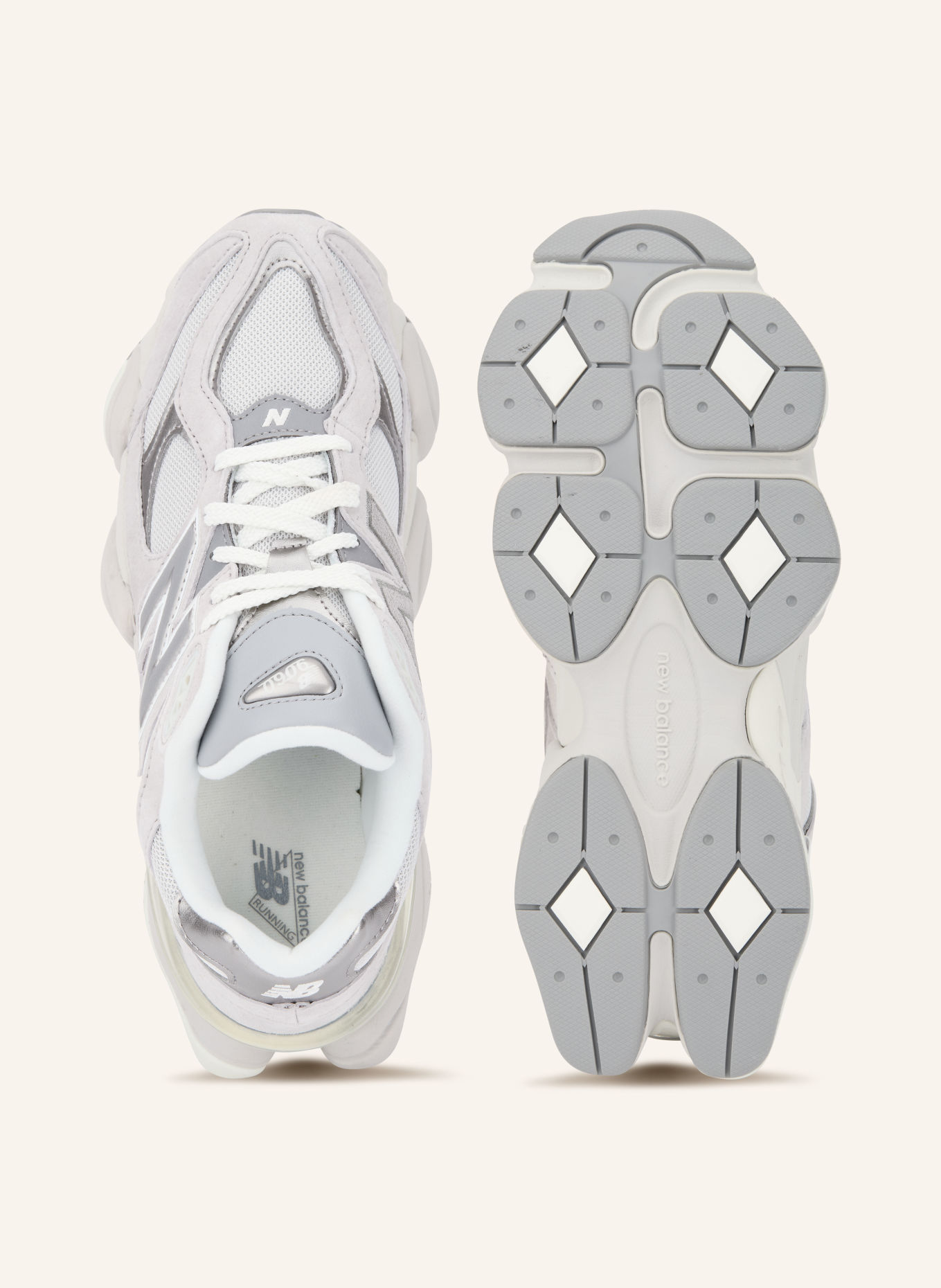 new balance Sneaker U9060ERG: HELLGRAU / SILBER