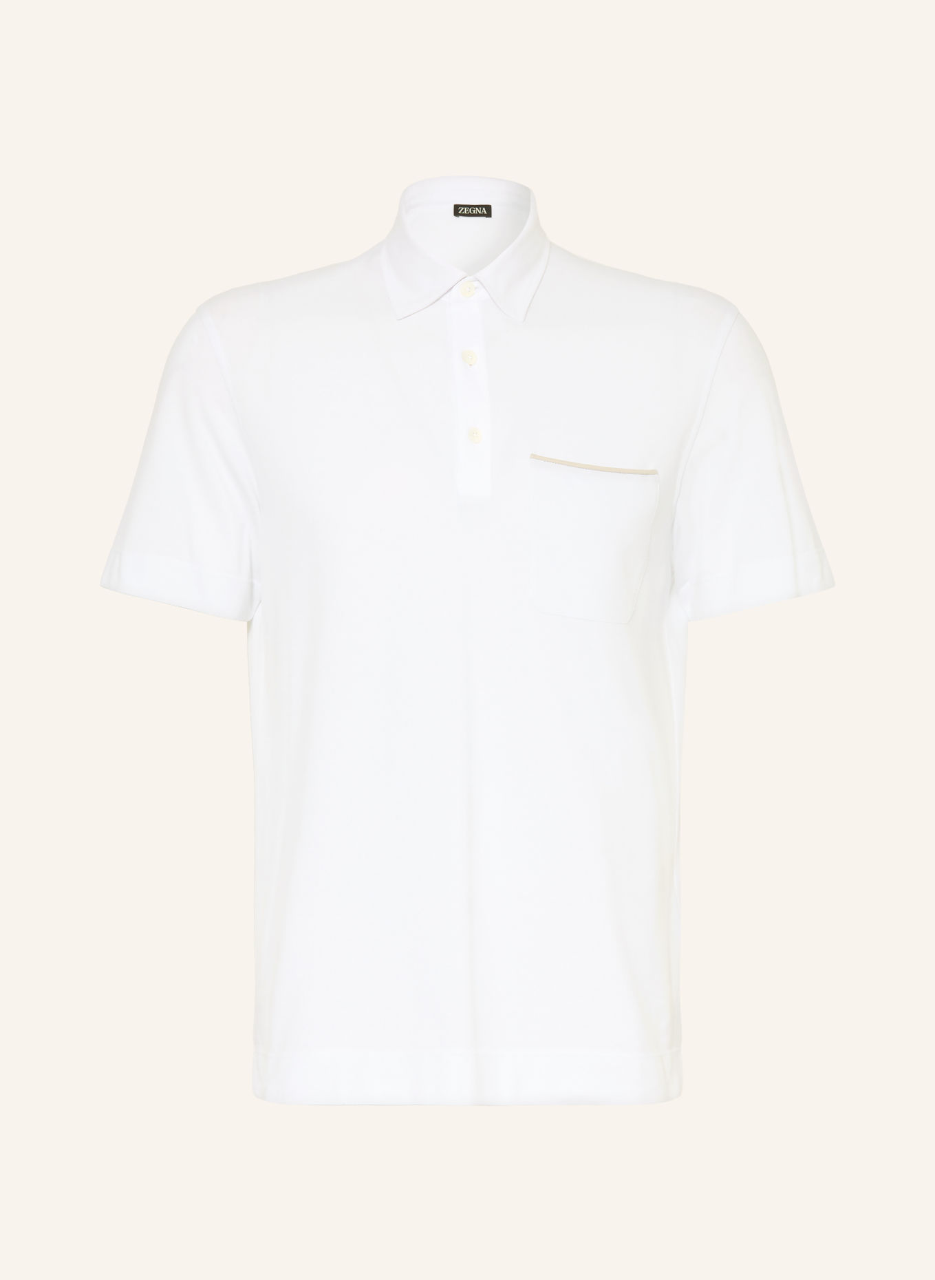 ZEGNA Piqué-poloshirt: HVID