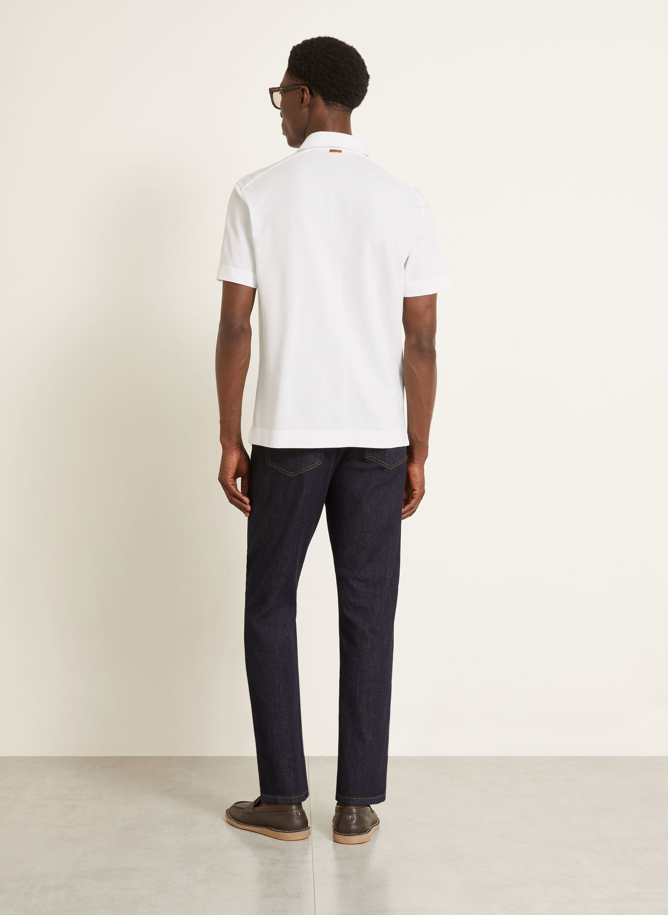 ZEGNA Piqué-poloshirt: HVID