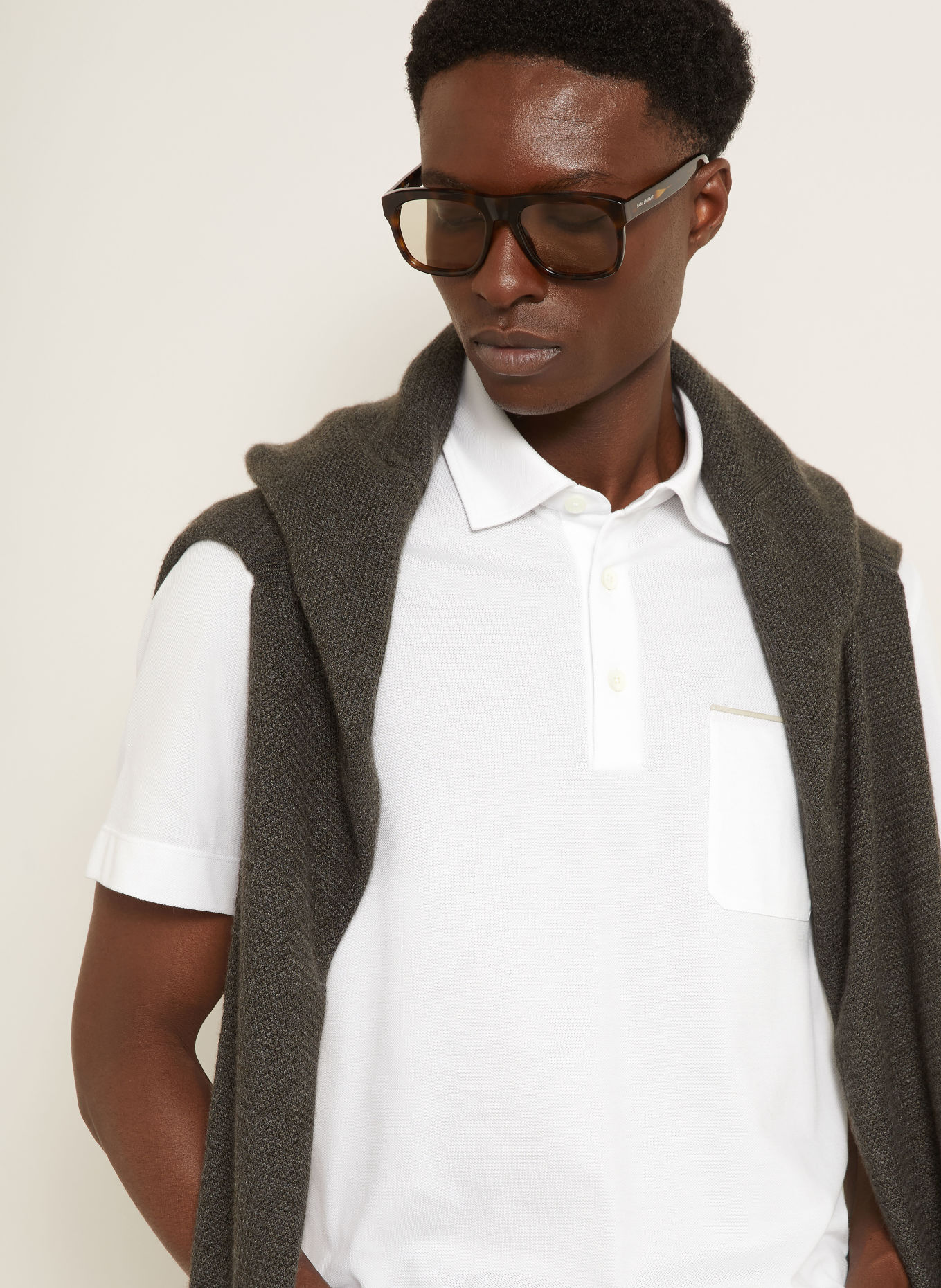 ZEGNA Piqué-poloshirt: HVID