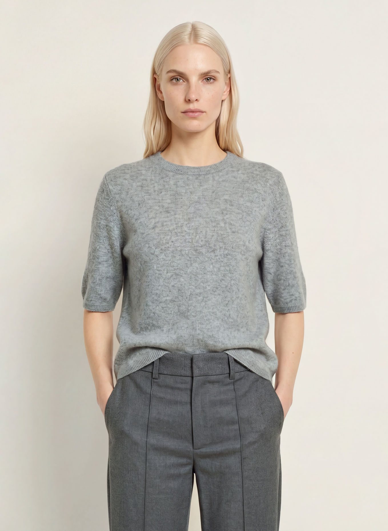 COMMA Knit shirt: GRAY