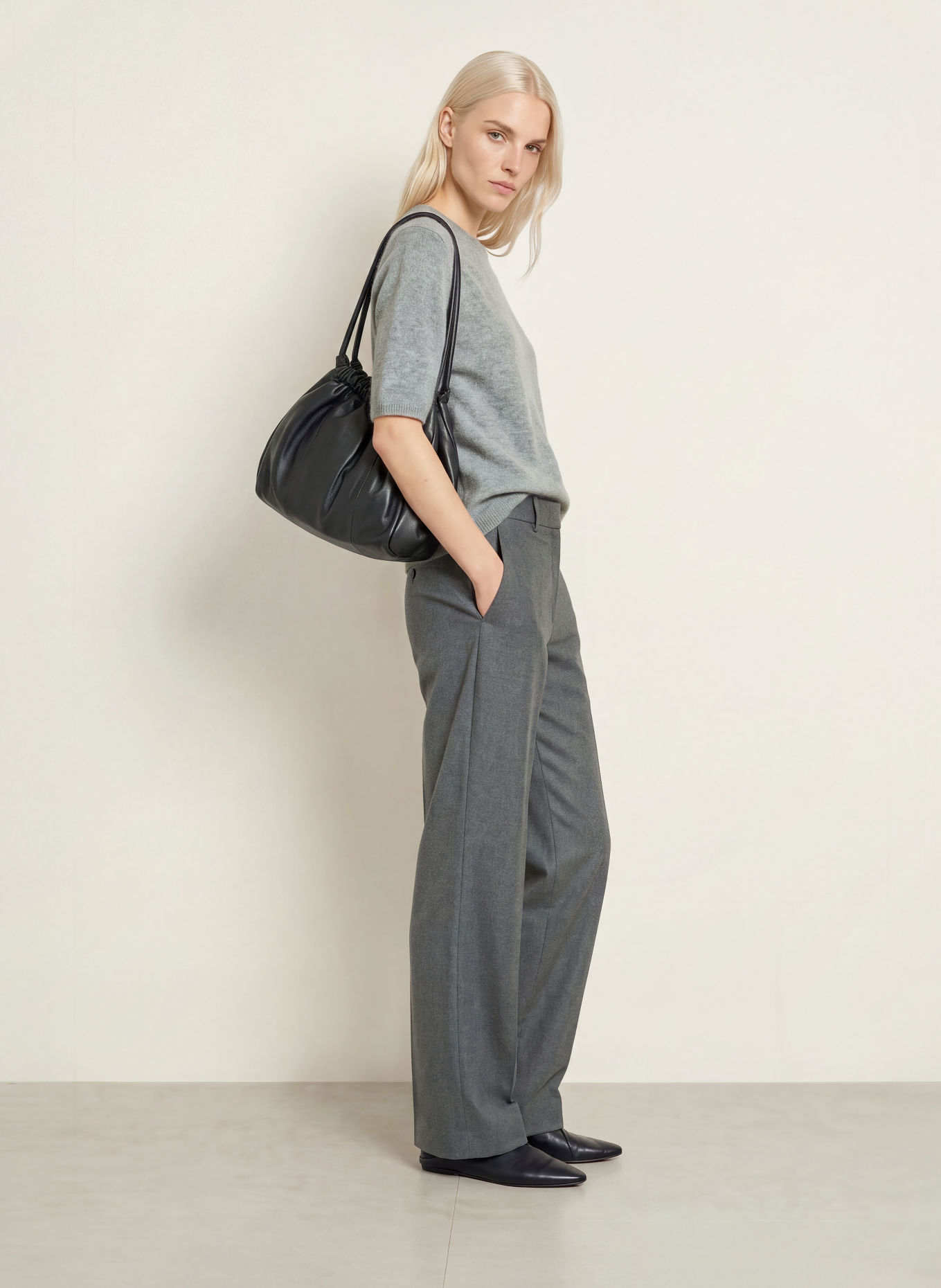 COMMA Knit shirt: GRAY
