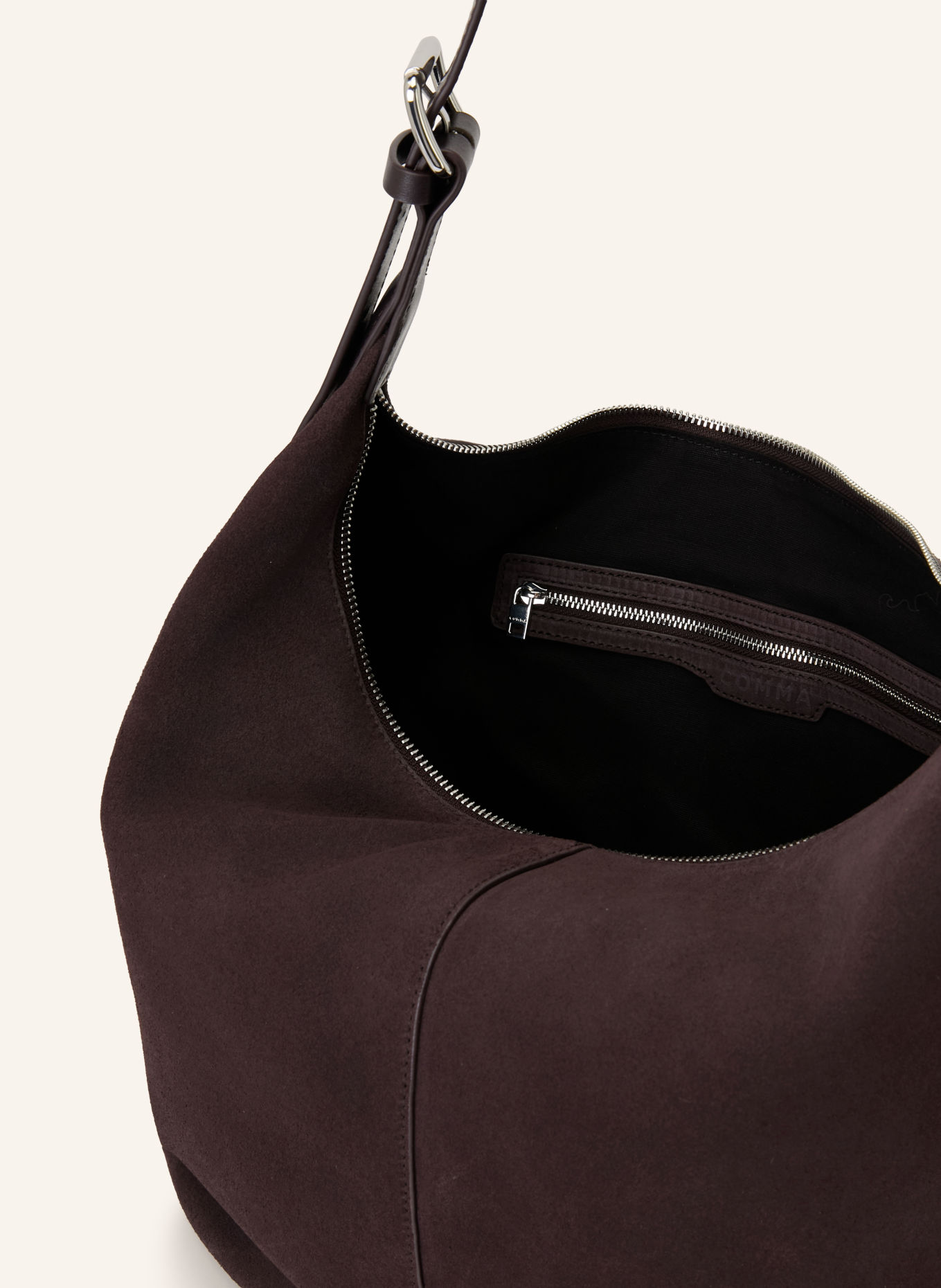 COMMA Schultertasche: DUNKELLILA