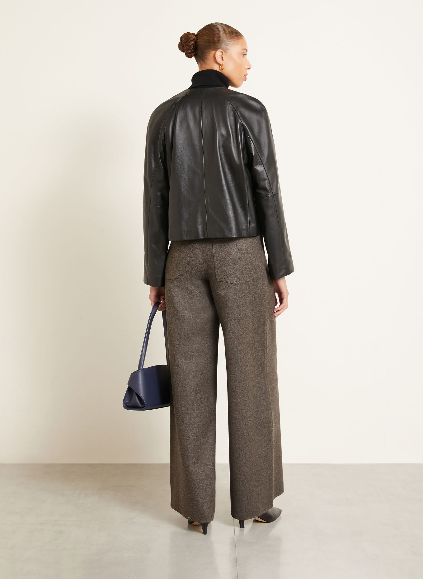 Max Mara Marlene-bukser GENNAIO: MØRKEGRÅ