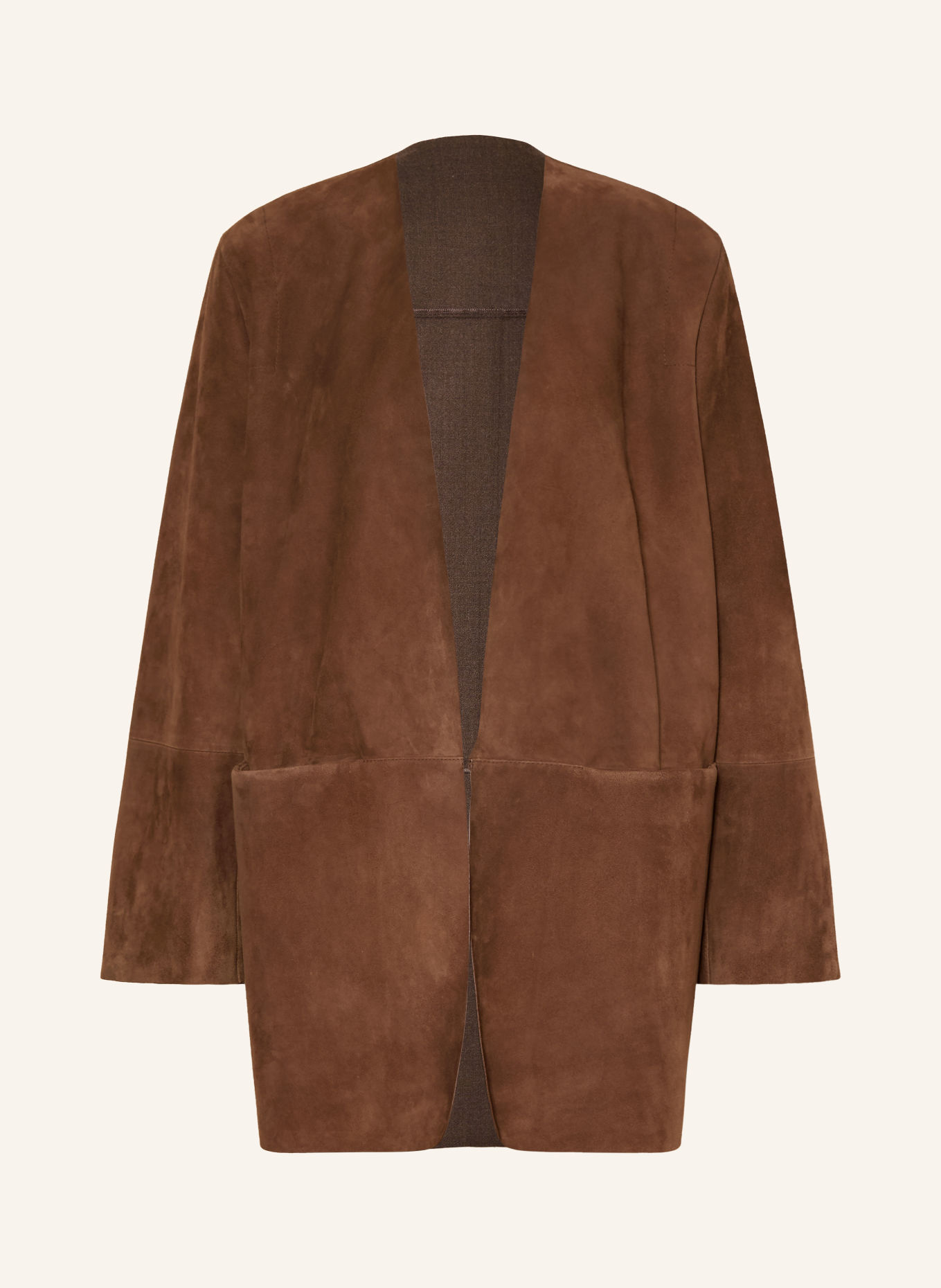 Max Mara Lederjacke FUMATO: BRAUN