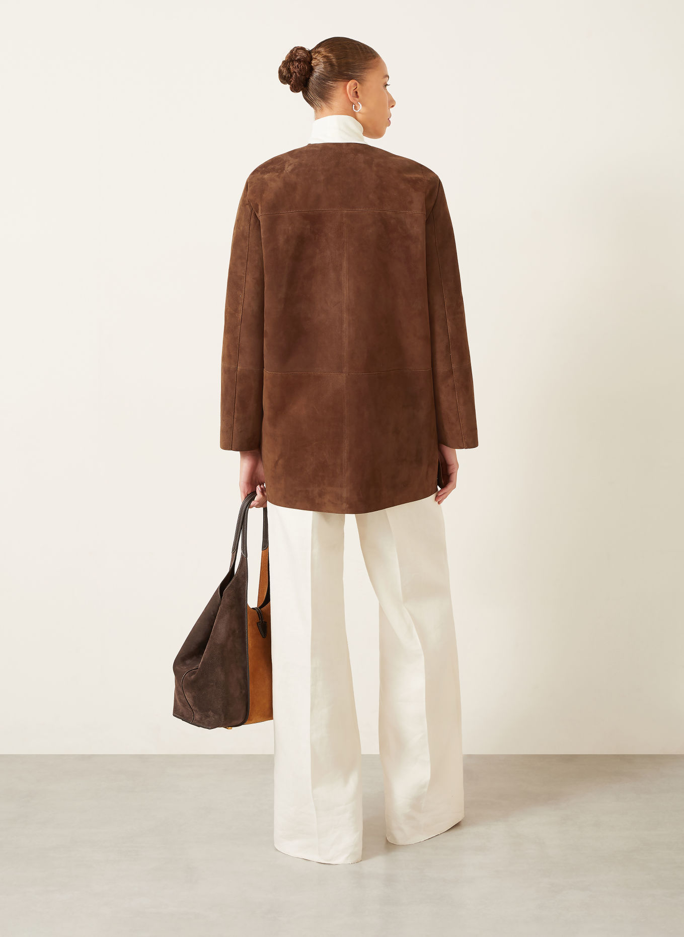 Max Mara Lederjacke FUMATO: BRAUN