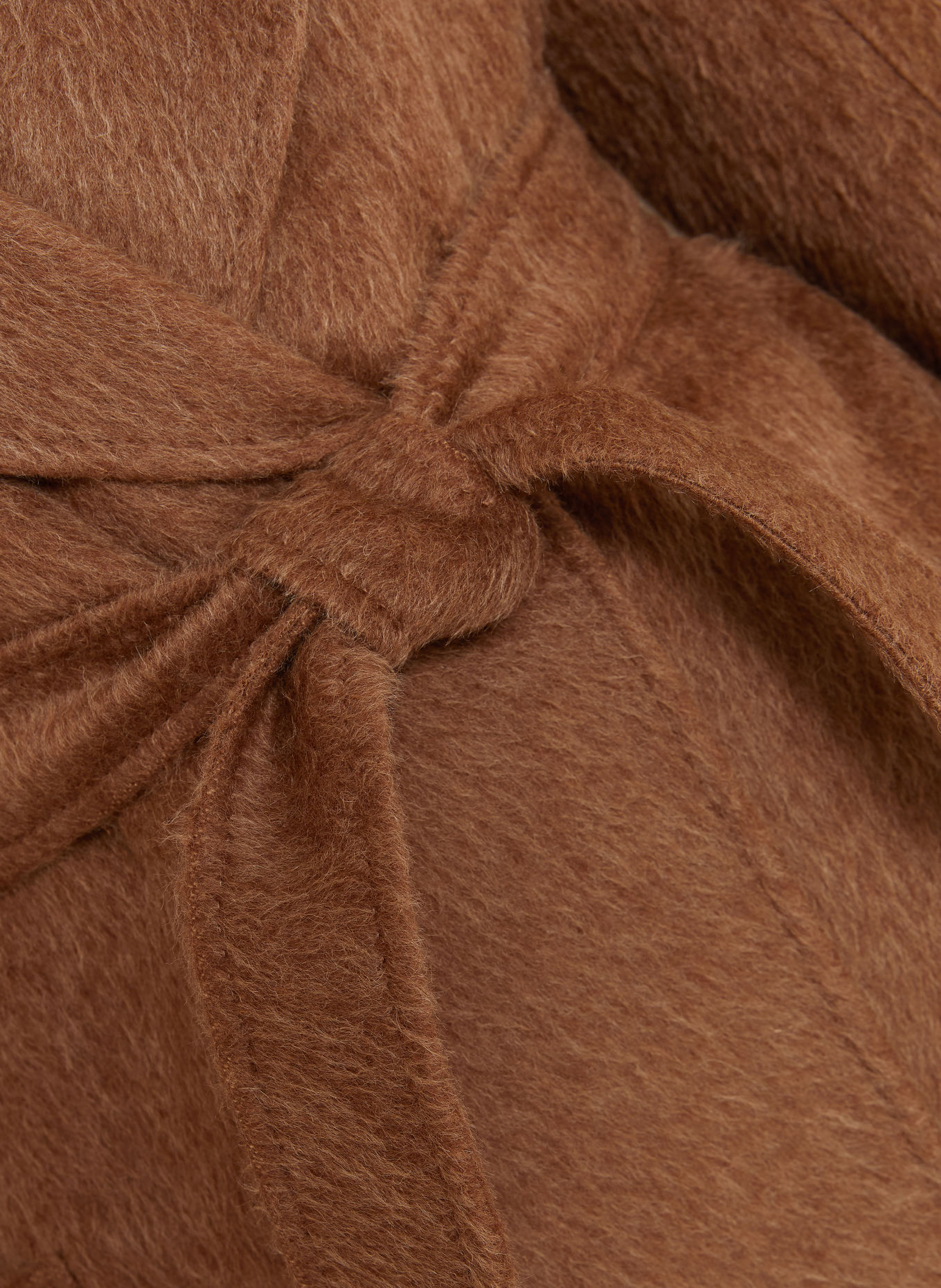 Max Mara Mantel GOLF mit Kamelhaar: HELLBRAUN