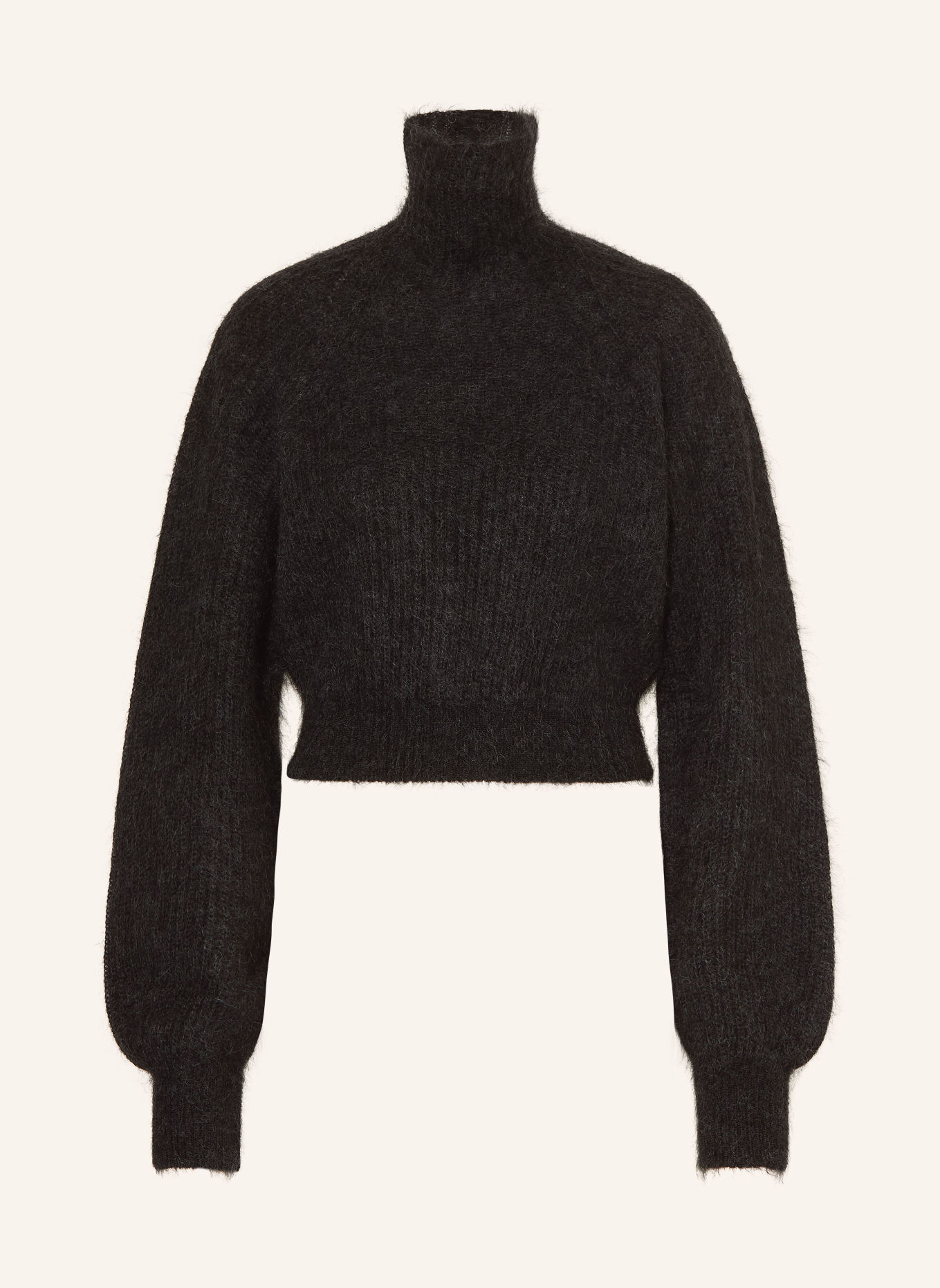 Max Mara ADORNO-pullover med mohair: MØRKEGRÅ