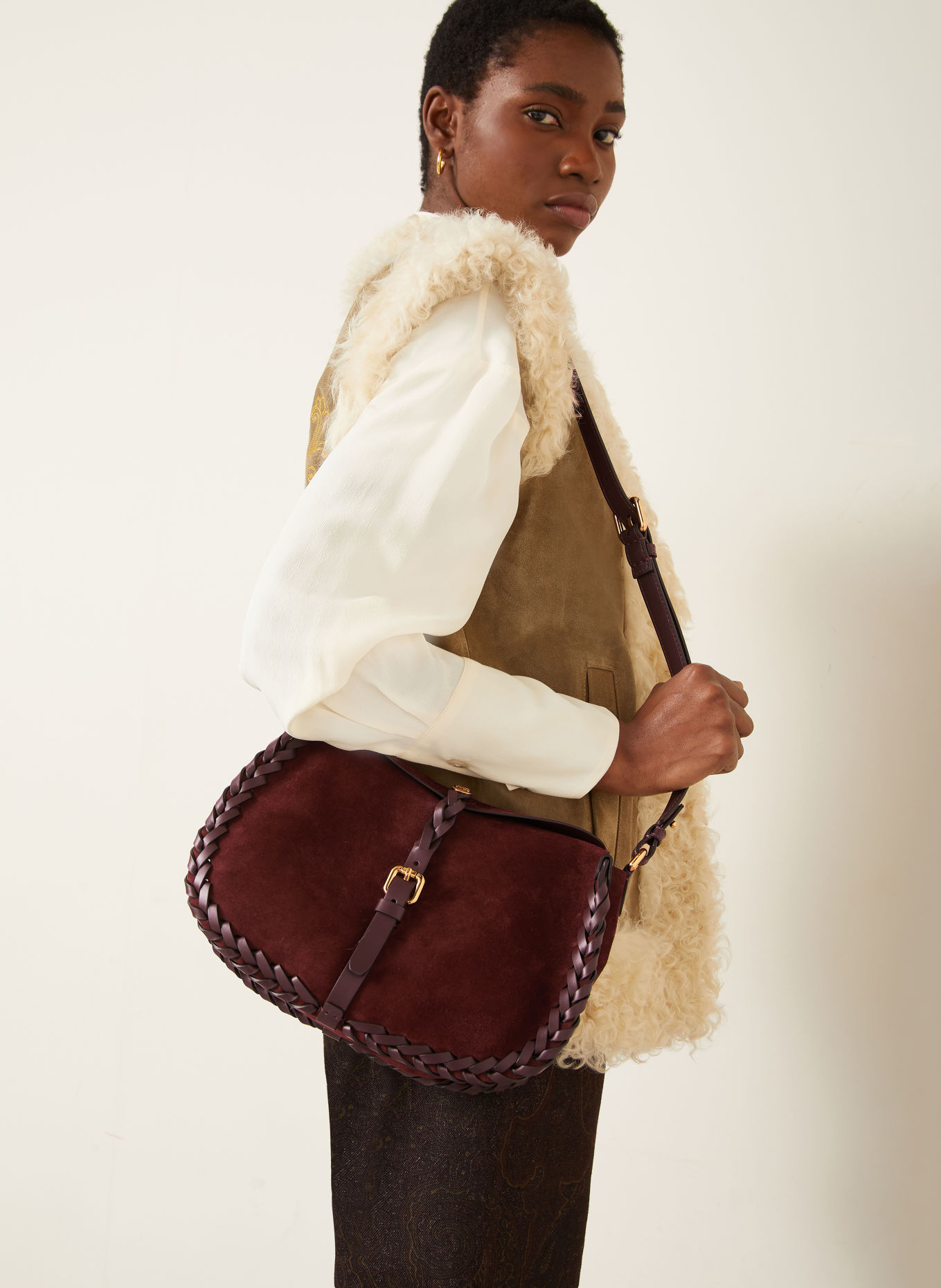ETRO Handbag: DARK BROWN