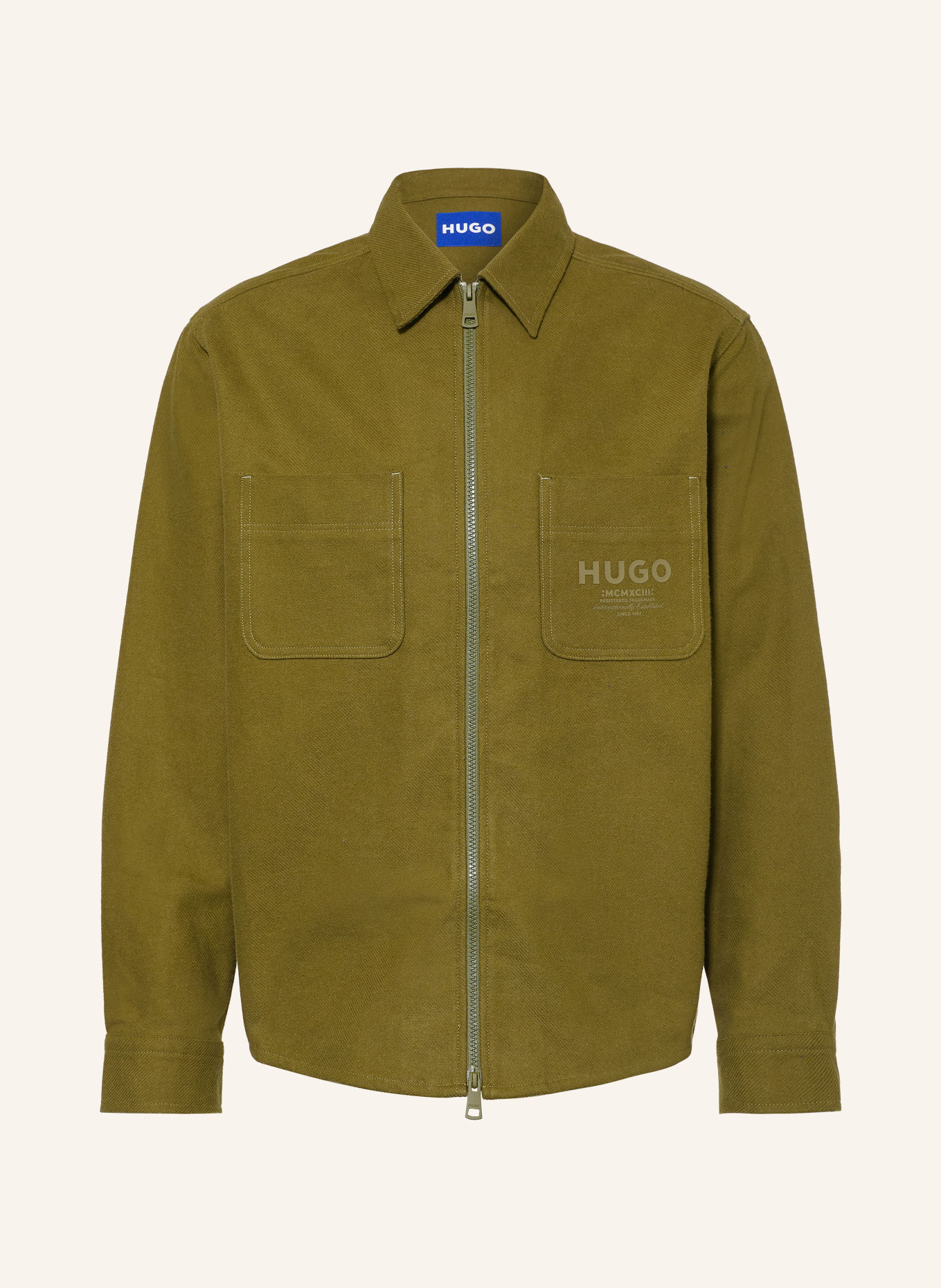 HUGO Overjacket EBLO: OLIV