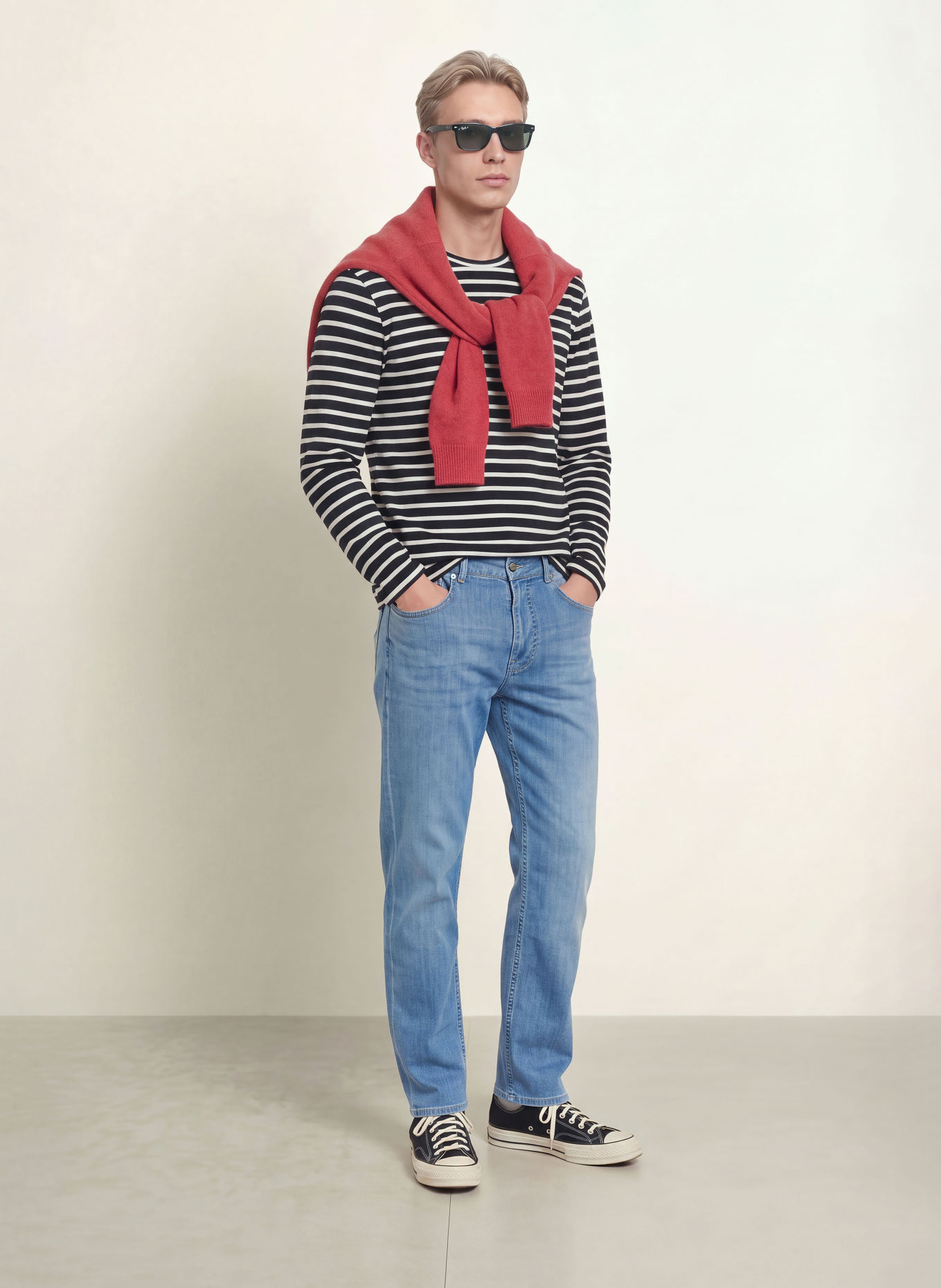 GOLDGARN DENIM Jeans OSTSTADT Straight Fit: 1070 LIGHTBLUE
