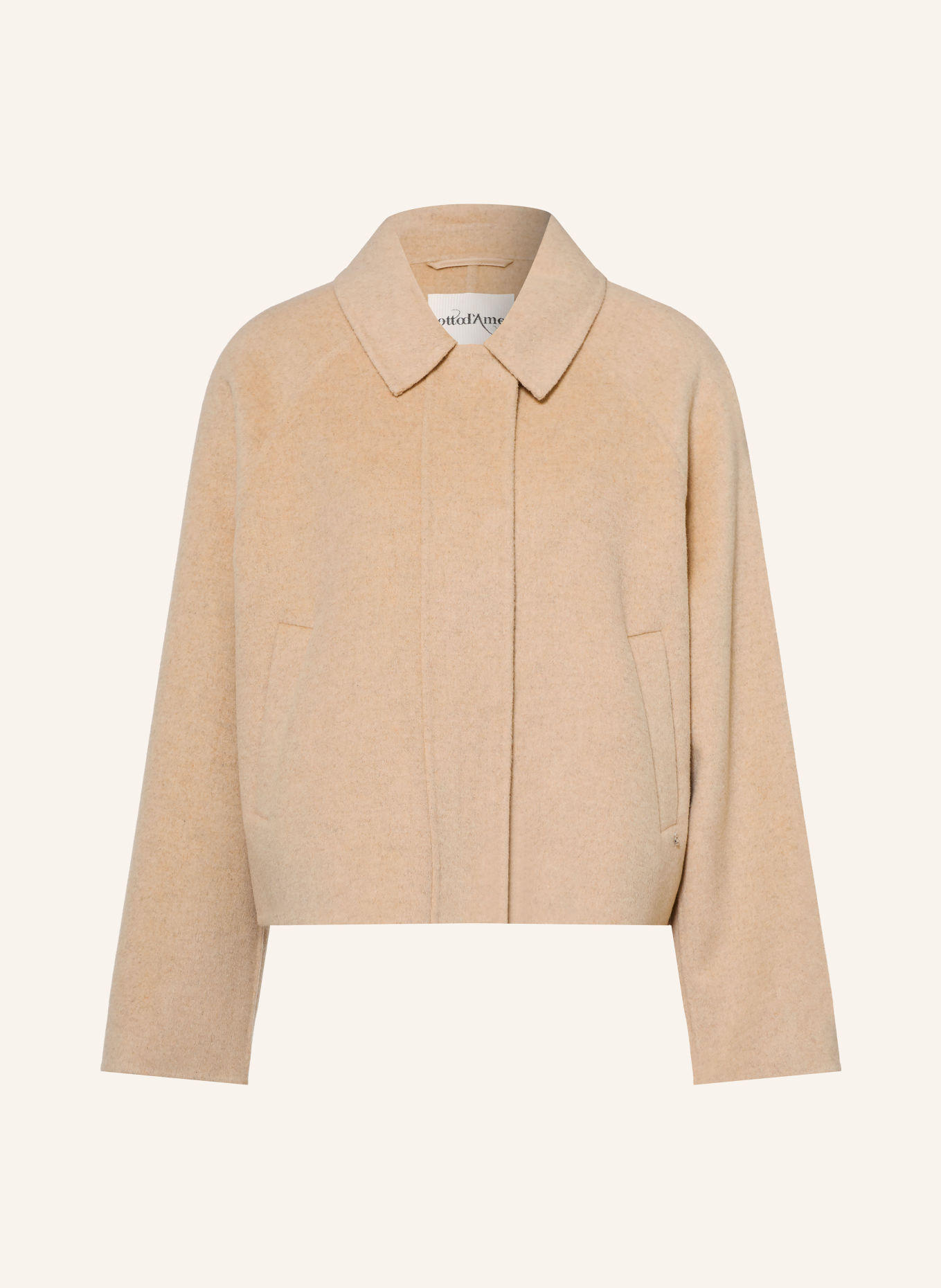 ottod'ame Overshirt: LIGHT BROWN