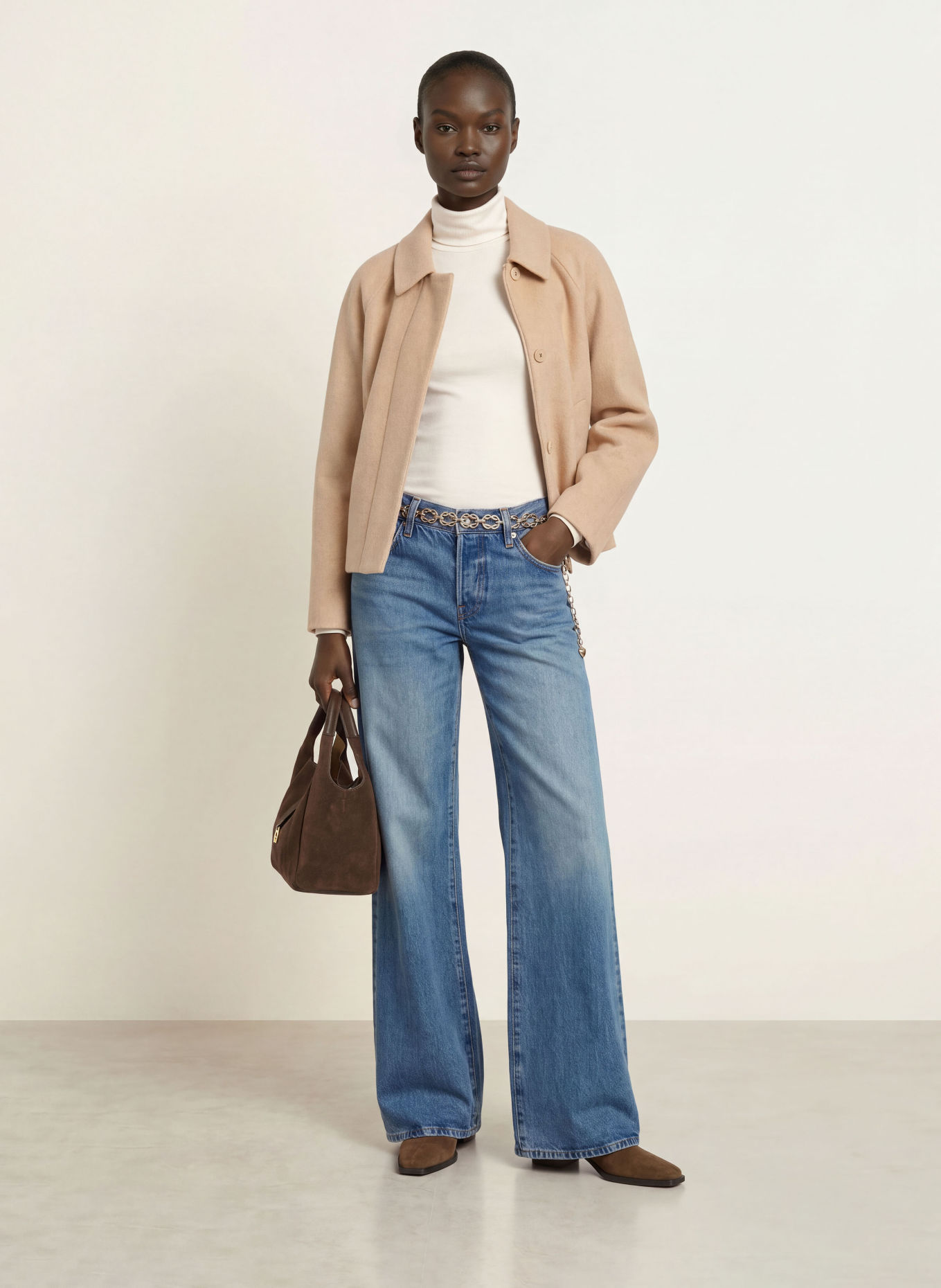 ottod'ame Overshirt: LIGHT BROWN