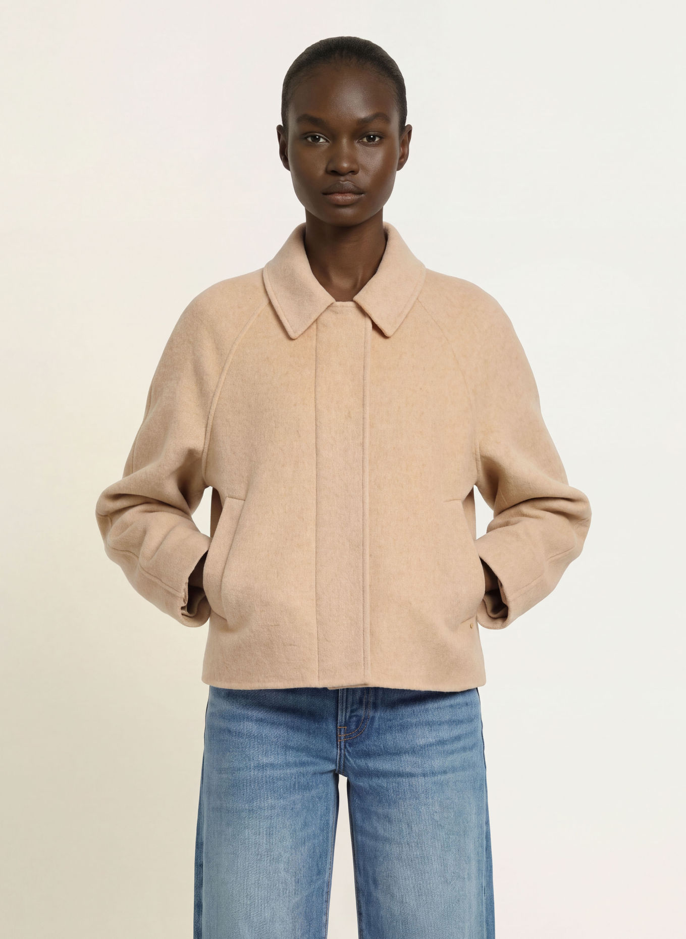 ottod'ame Overshirt: LIGHT BROWN