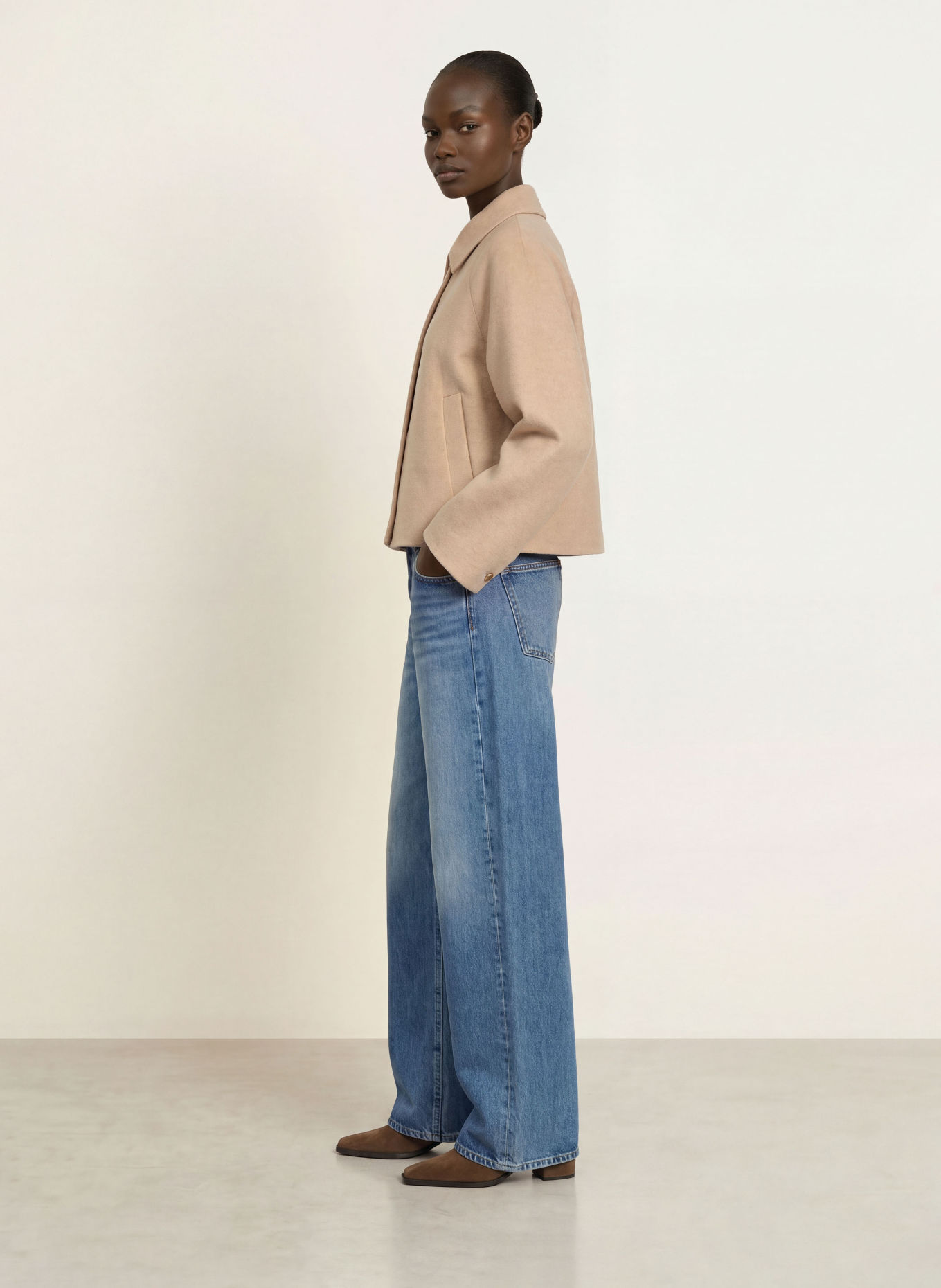 ottod'ame Overshirt: LIGHT BROWN