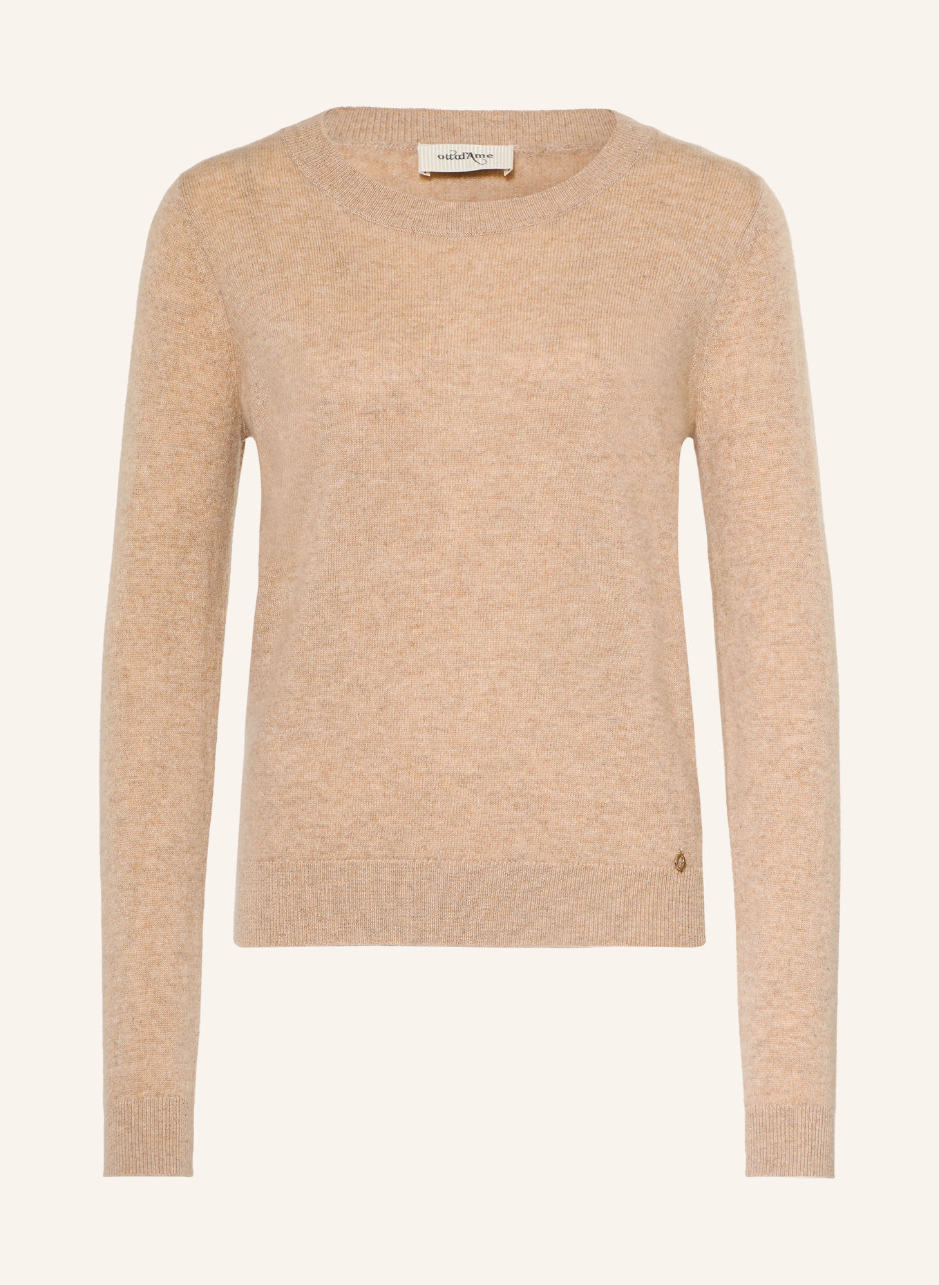 ottod'ame Cashmere Sweaters: LIGHT BROWN