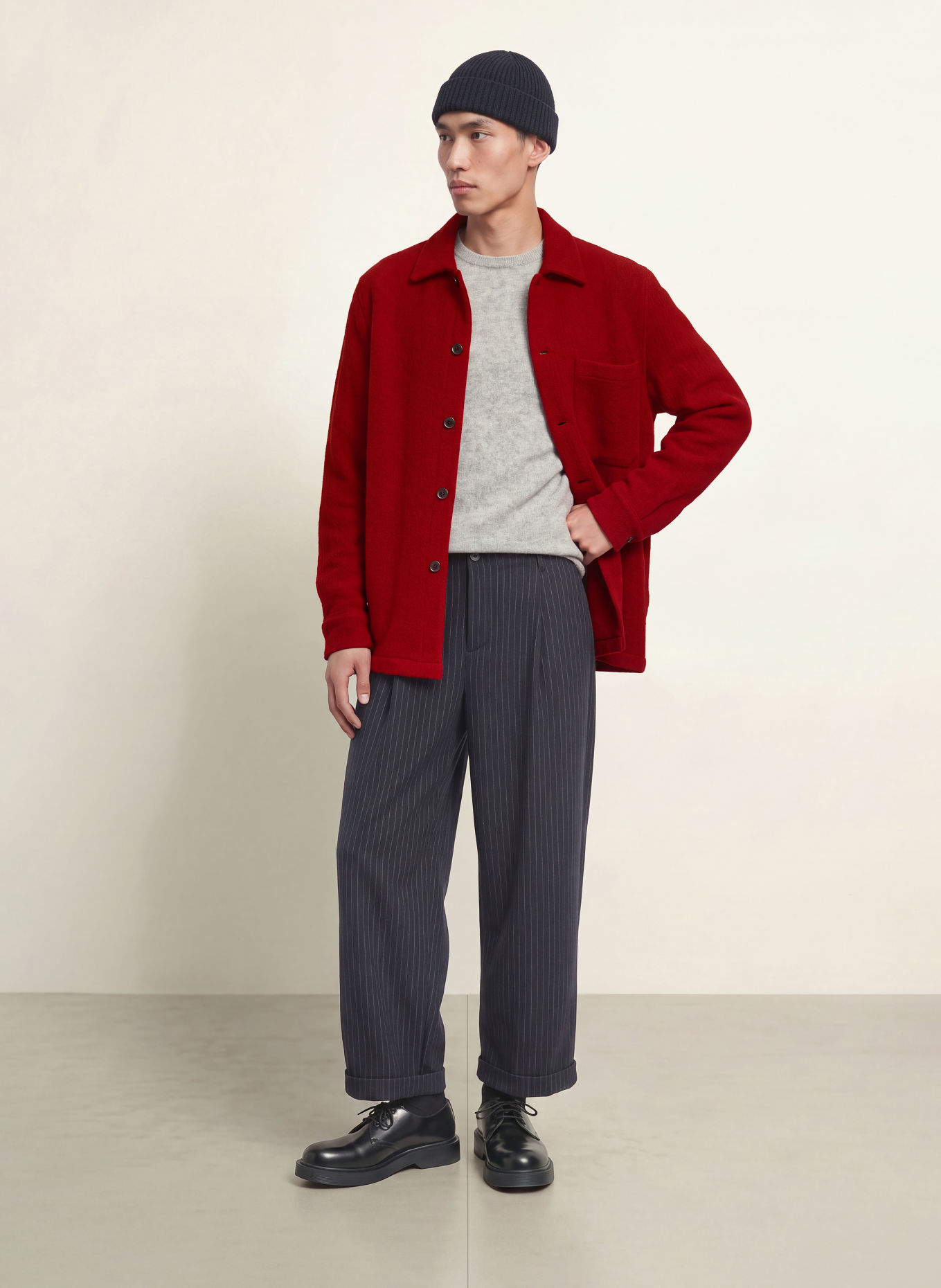 BARENA VENEZIA CEDRONE ANTAN Overshirt: RED