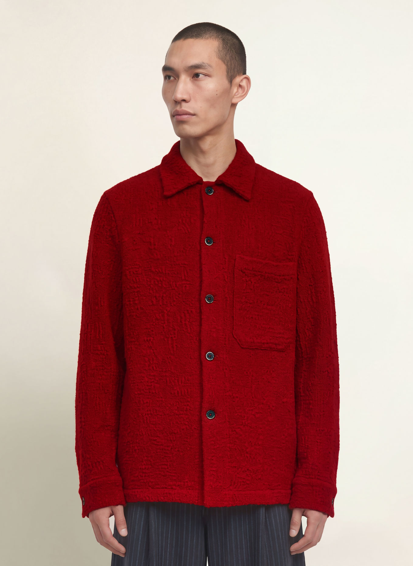 BARENA VENEZIA CEDRONE ANTAN Overshirt: RED