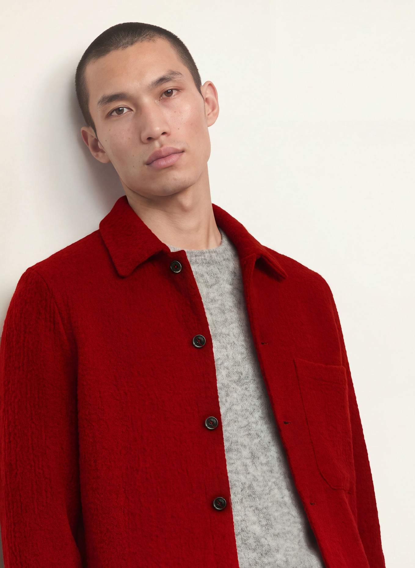 BARENA VENEZIA CEDRONE ANTAN Overshirt: RED