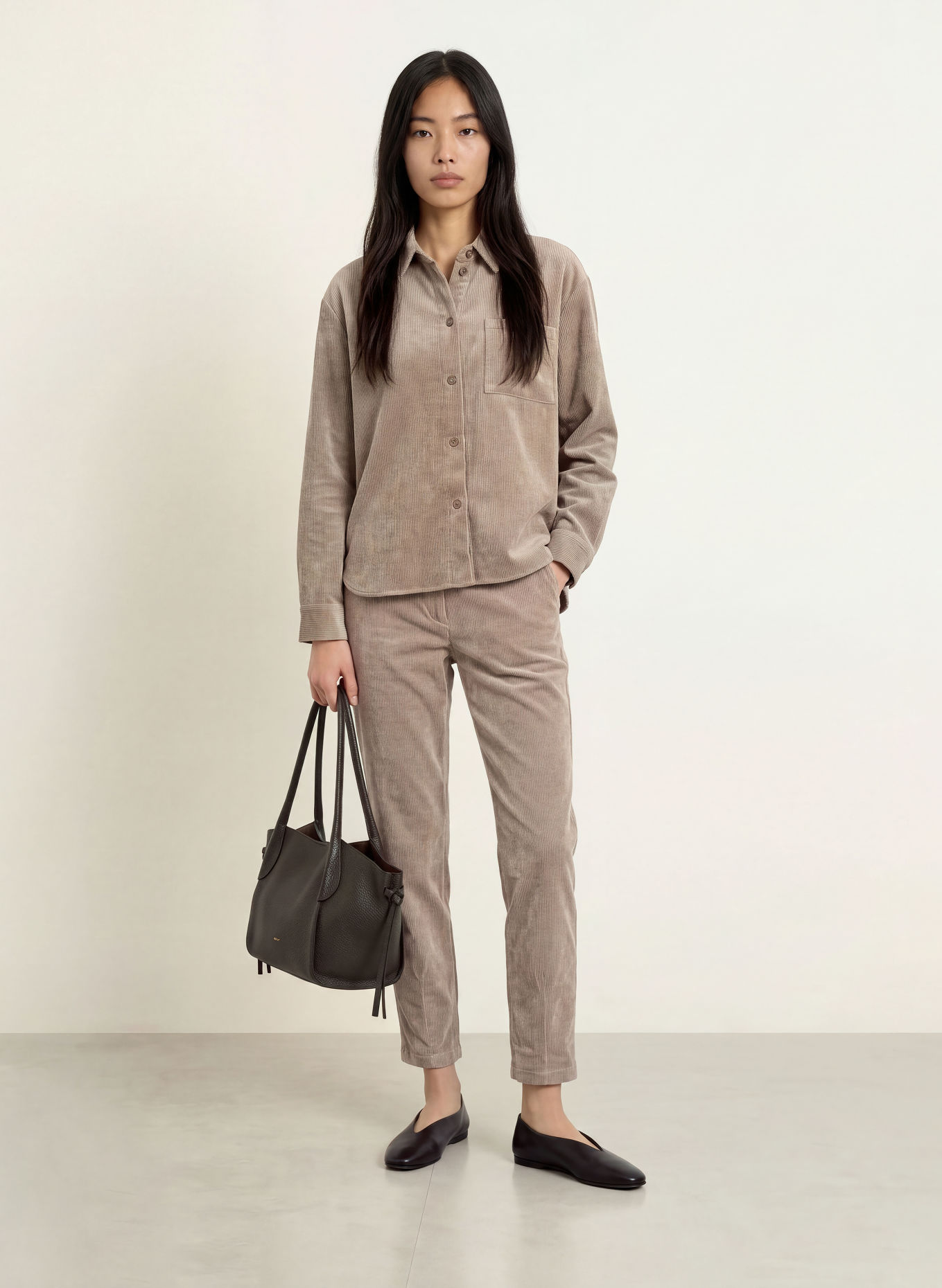 CINQUE Corduroy Pants CISLYO: BEIGE